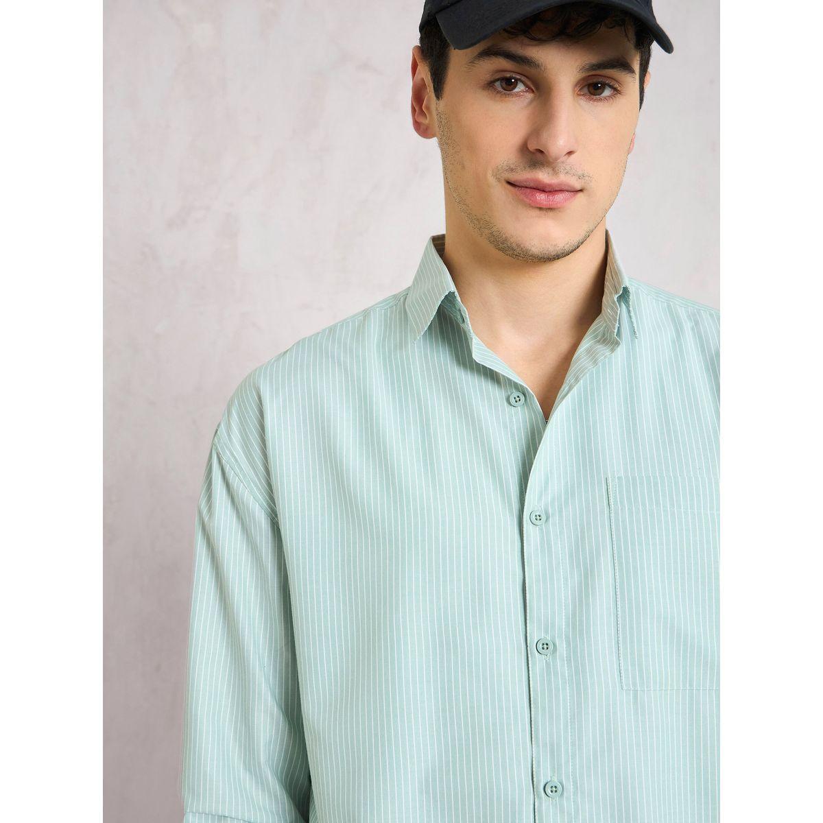 Mascln Sassafras Men Striped Long Sleeve Relaxed Fit Shirt-men-clothing-shirts-image-4