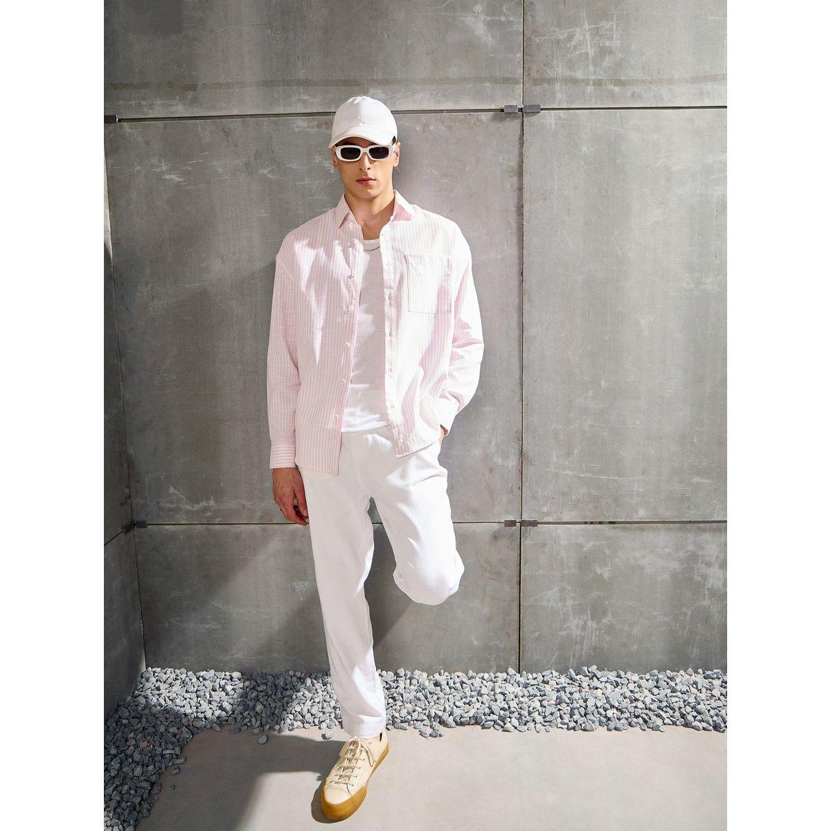 قميص مخطط بقصة مريحة-men-clothing-shirts-image-2