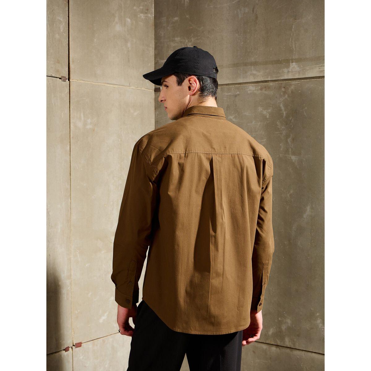 قميص سادة بأكمام طويلة وقصة مريحة-men-clothing-shirts-image-5