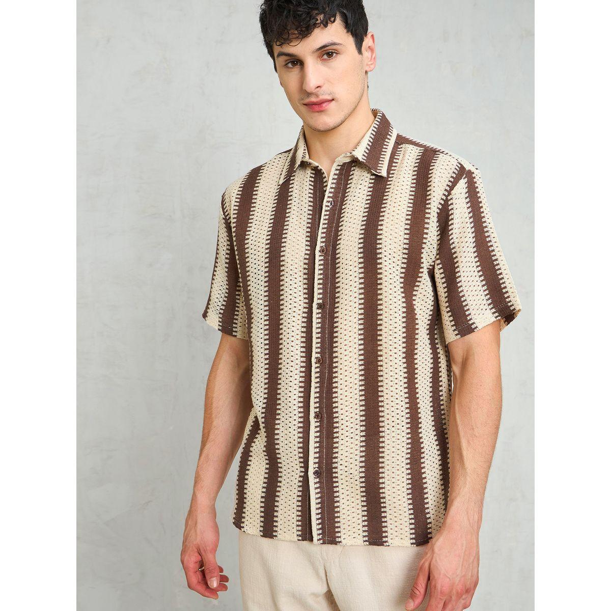 قميص كروشية مخطط بقصة مريحة-men-clothing-shirts-image-6