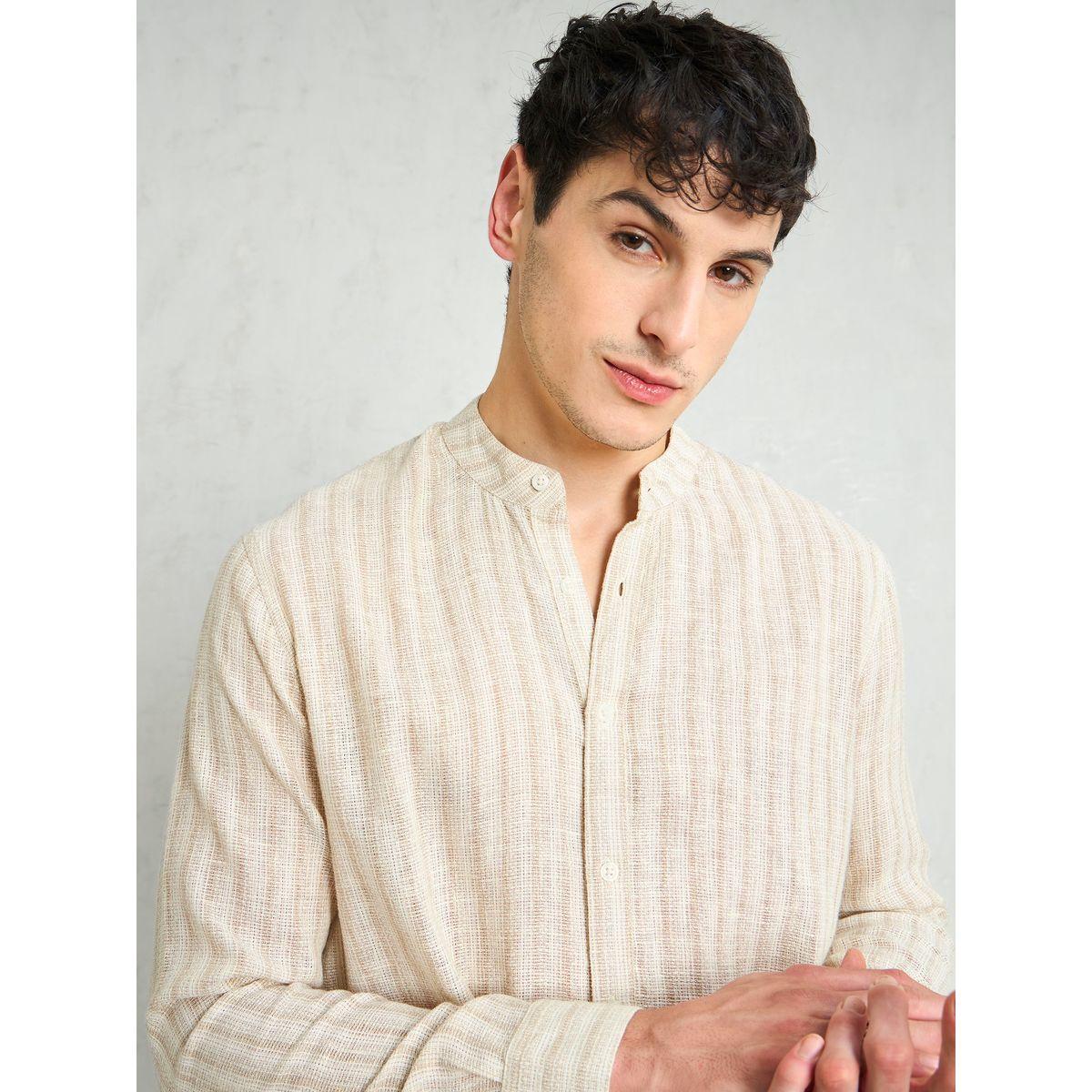 قميص مخطط بقصة مريحة-men-clothing-shirts-image-1