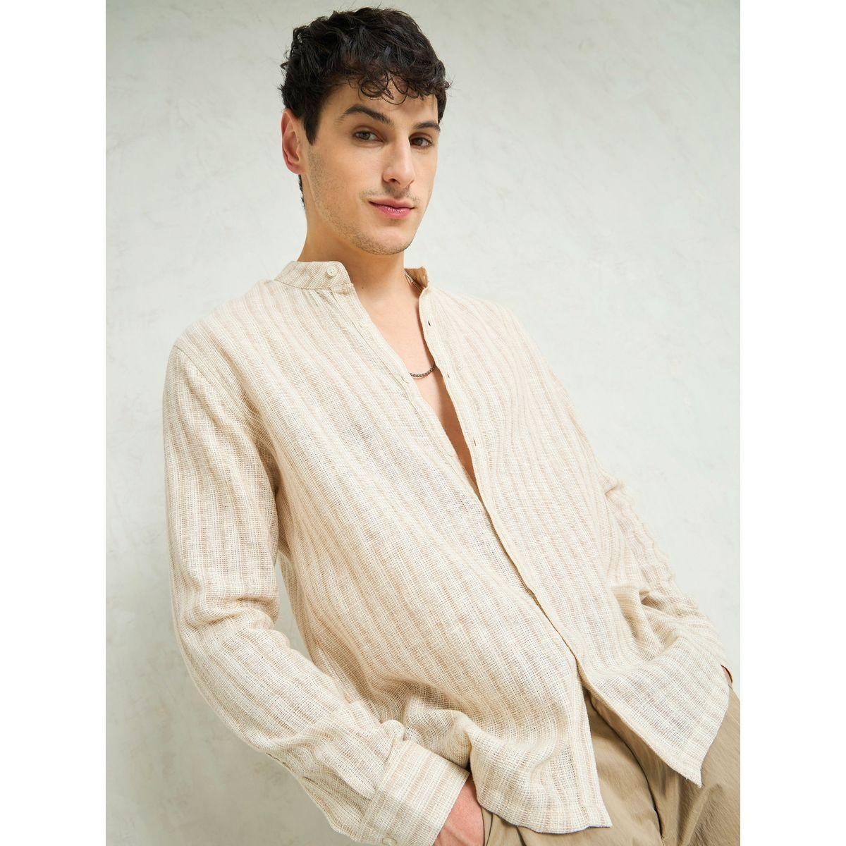 قميص مخطط بقصة مريحة-men-clothing-shirts-image-2