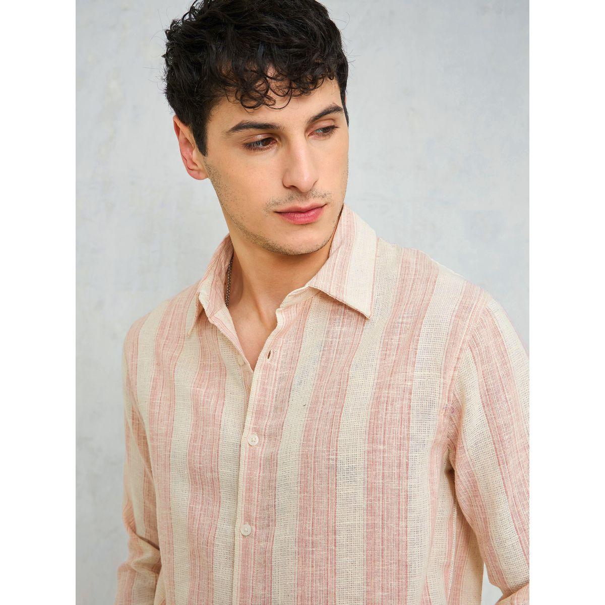 قميص مخطط بقصة مريحة-men-clothing-shirts-image-4