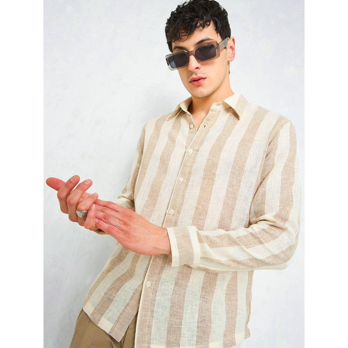قميص مخطط بقصة مريحة-men-clothing-shirts-image-1