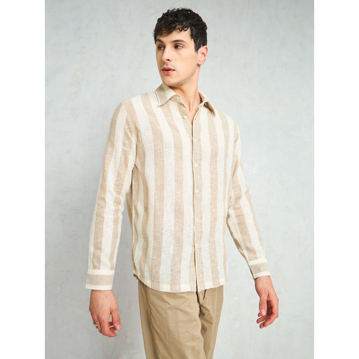 قميص مخطط بقصة مريحة-men-clothing-shirts-image-3