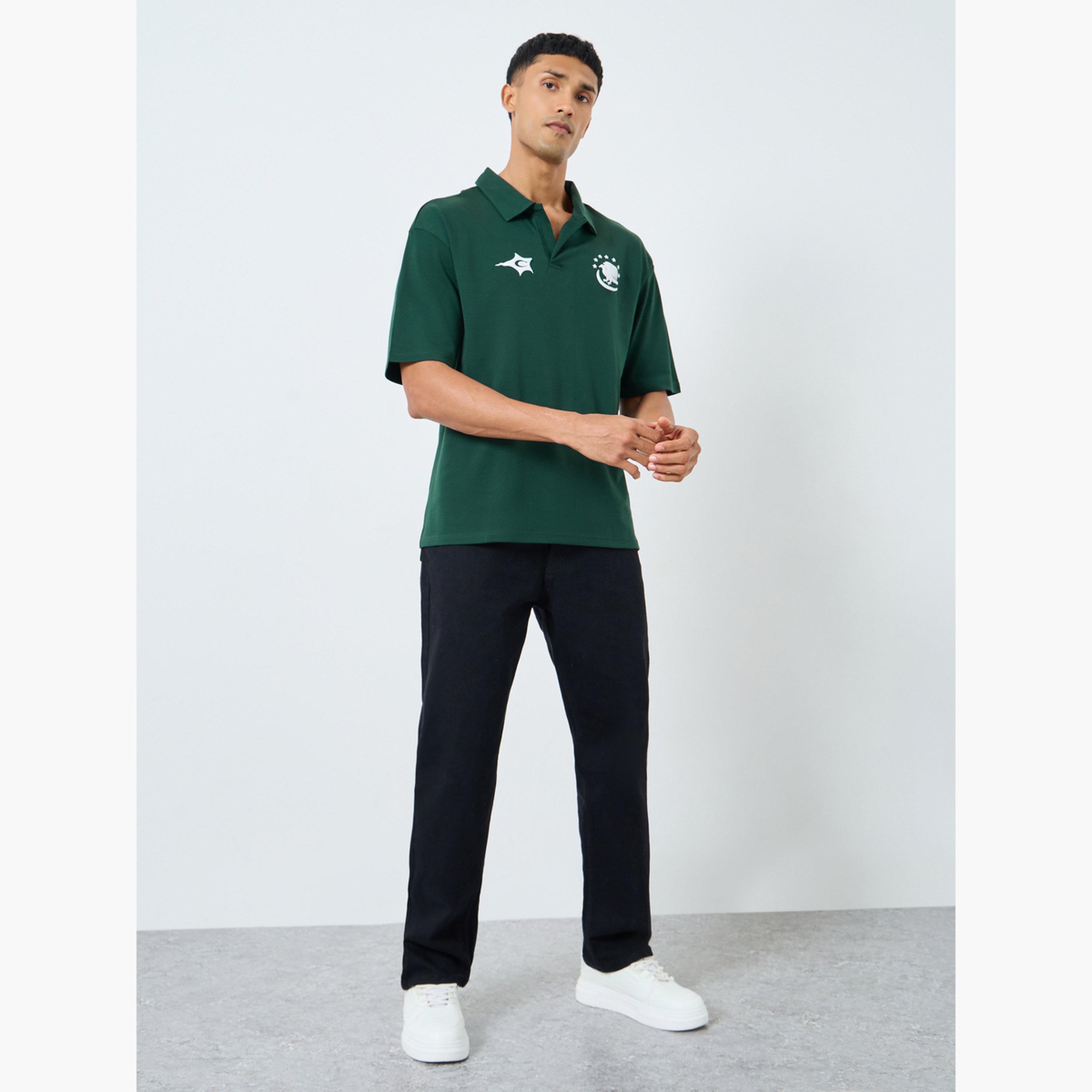 قميص بولو بطبعة جرافيك وقصة واسعة للرجال-men-clothing-tshirtsandpolos-polos-image-2