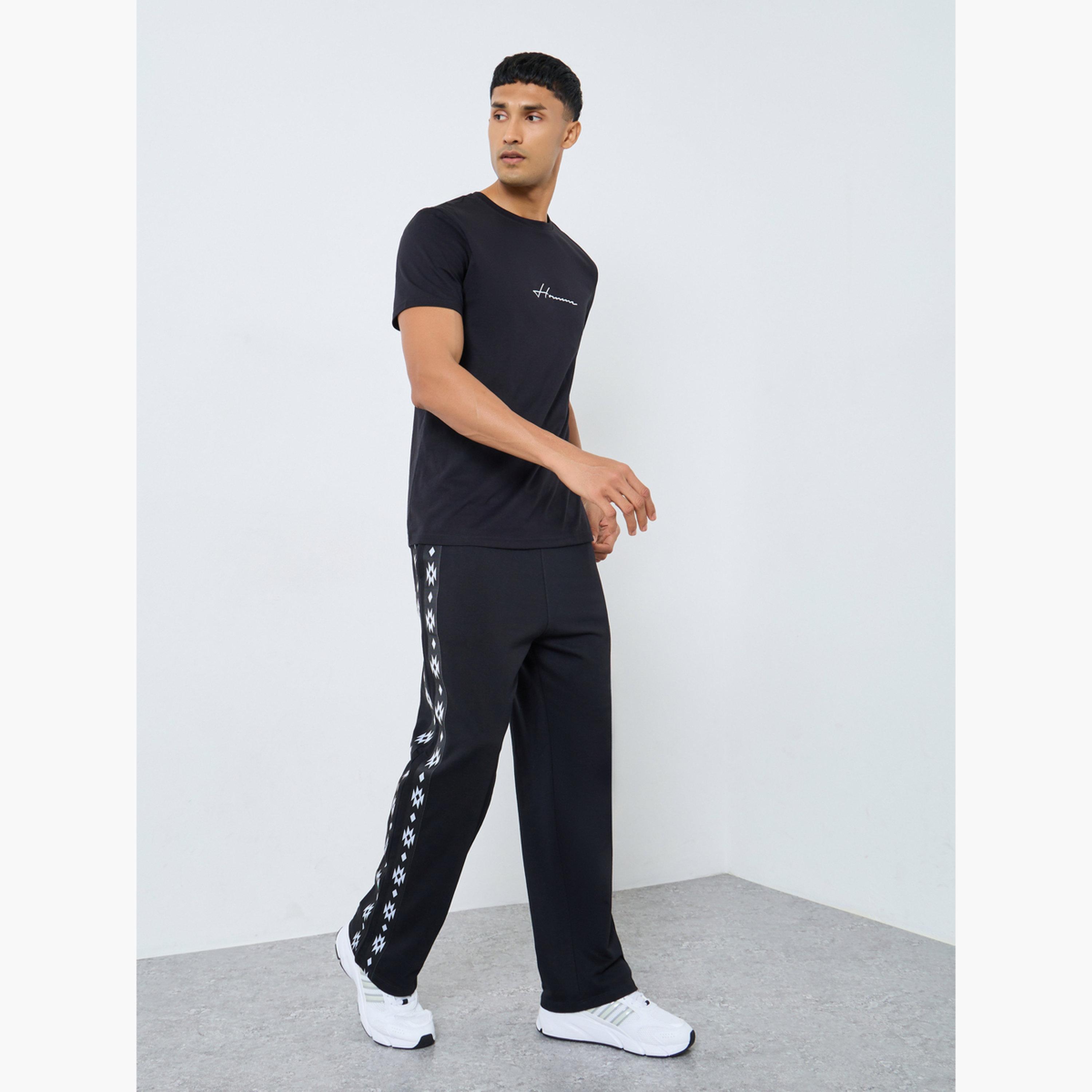 Styli Men Boho Tape Oversized Terry Jogger-men-clothing-bottoms-joggers-image-2