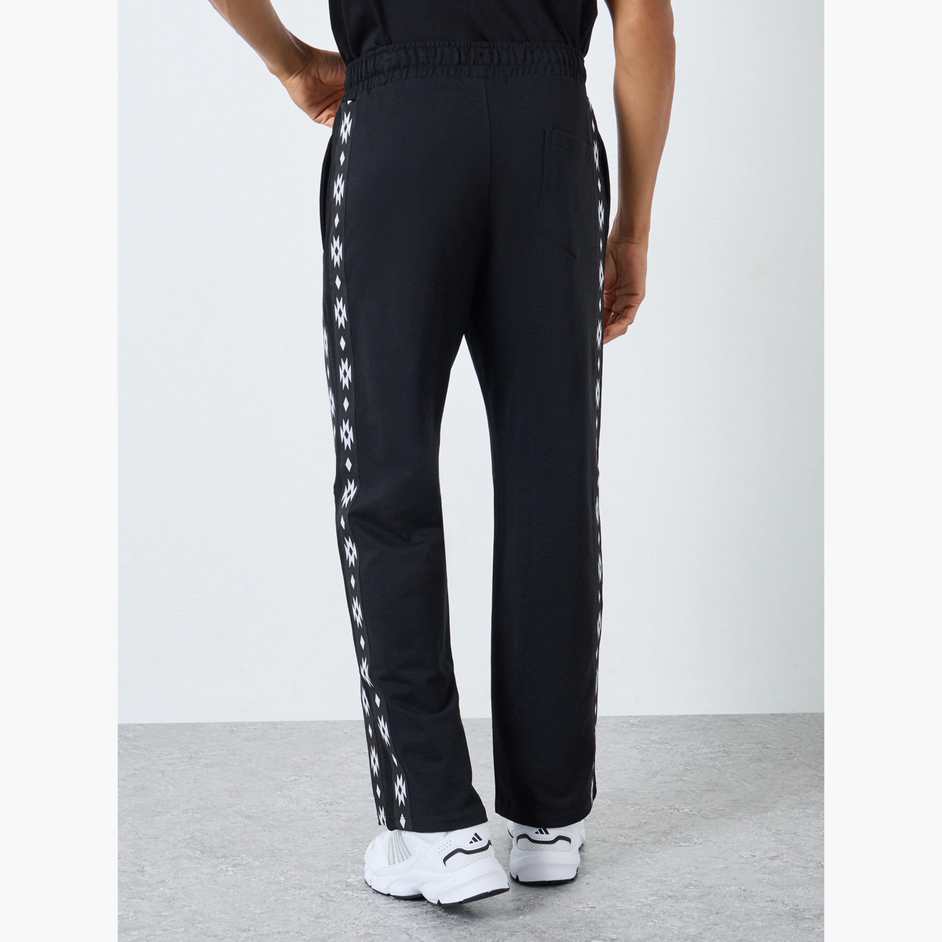 Styli Men Boho Tape Oversized Terry Jogger-men-clothing-bottoms-joggers-image-4