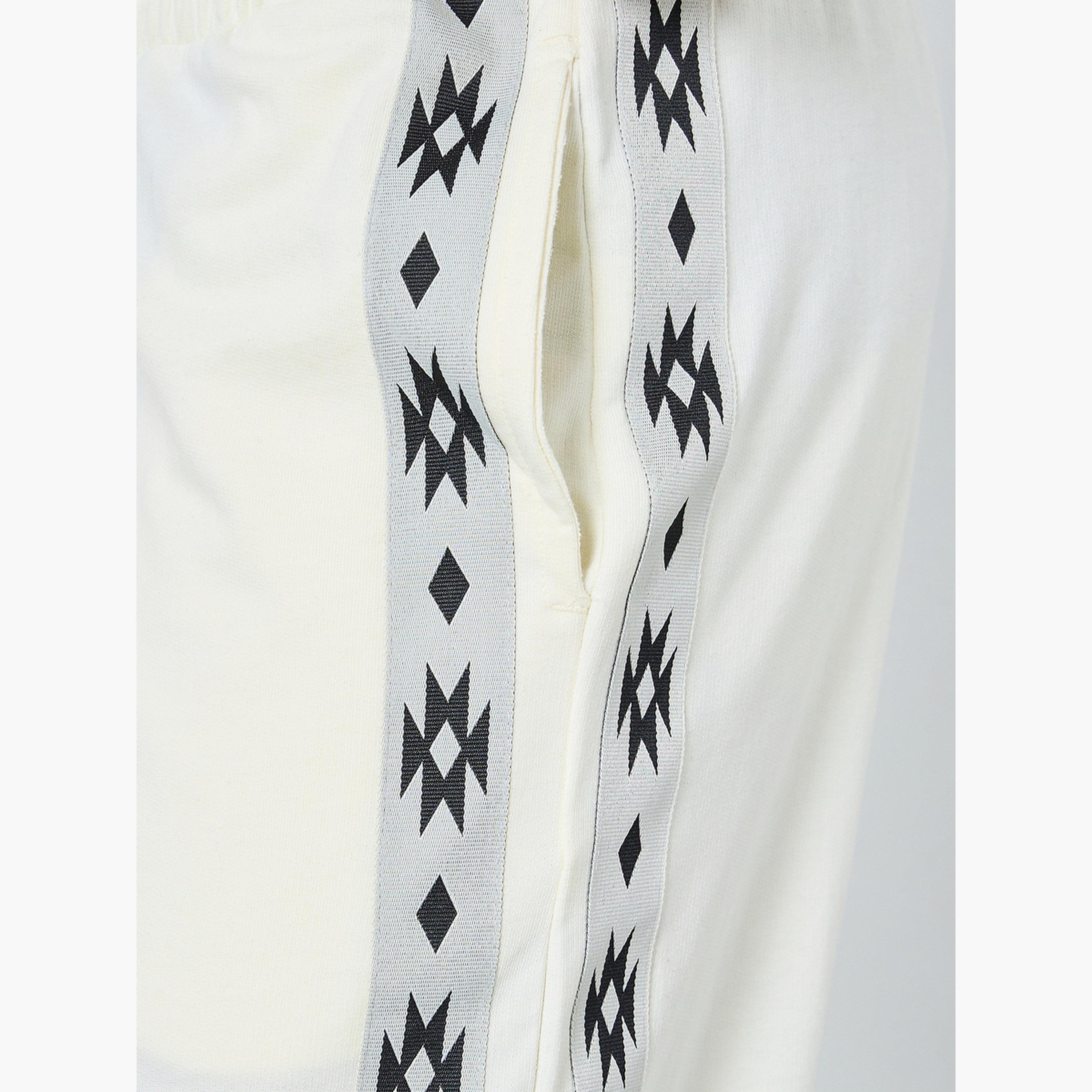 Styli Men Boho Tape Oversized Terry Joggers-men-clothing-bottoms-joggers-image-3