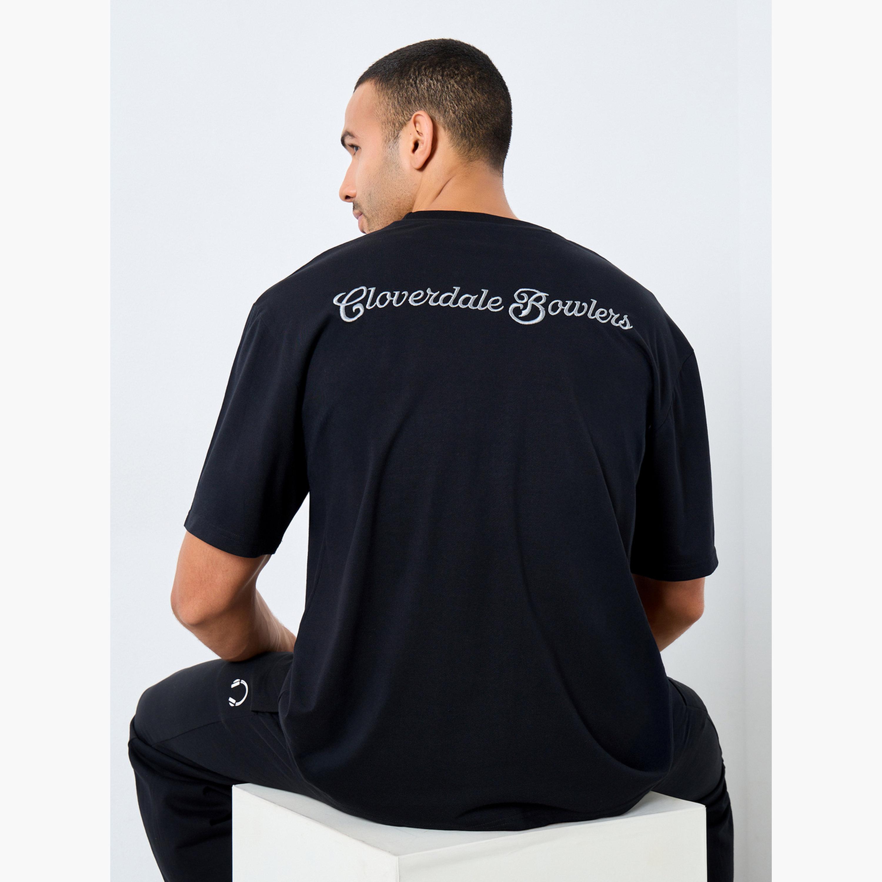 تيشيرت مطرز من الخلف بياقة دائرية للرجال-men-clothing-tshirtsandpolos-tshirts-image-2