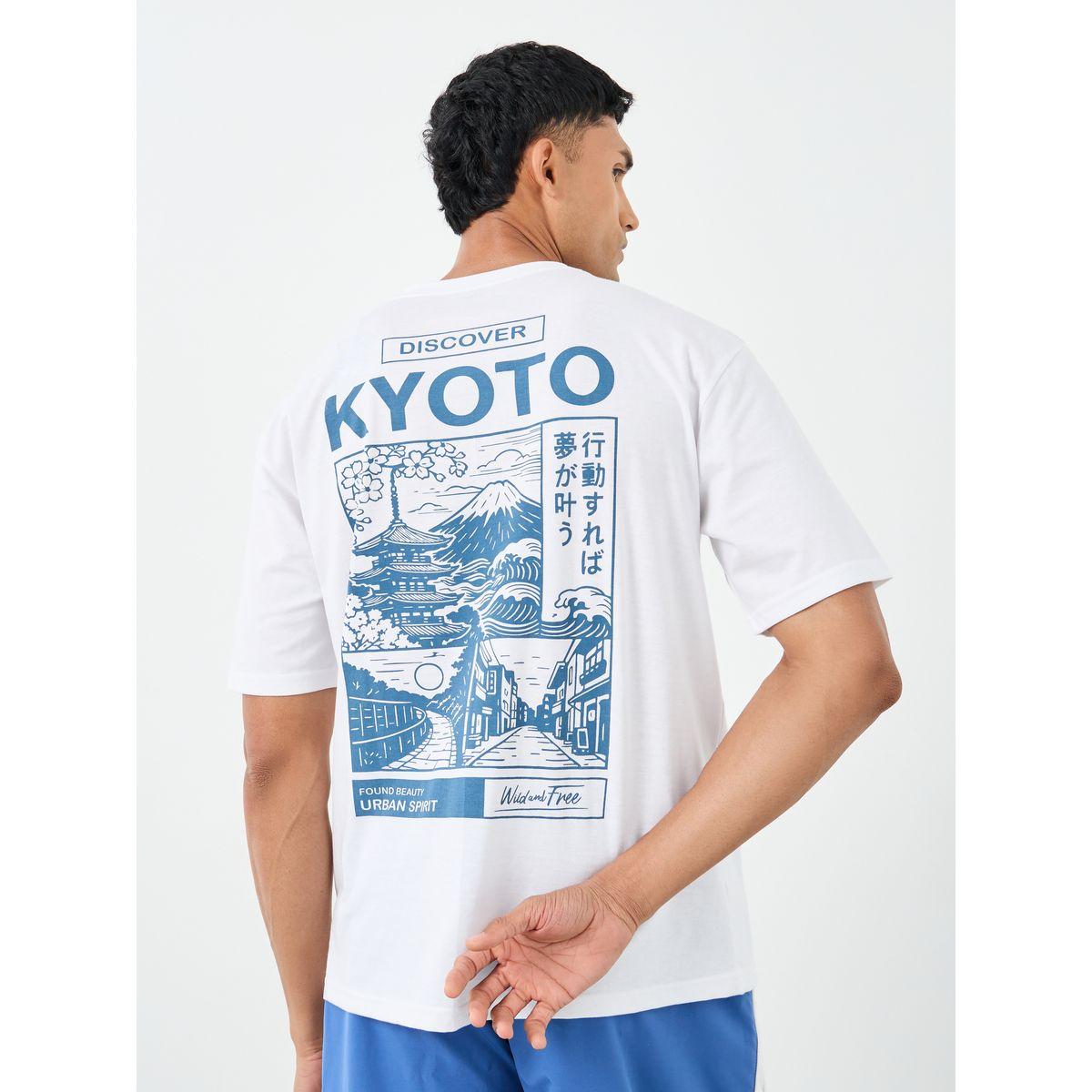 Styli Men White Graphic Print Oversized Jersey T-Shirt-men-clothing-tshirtsandpolos-tshirts-image-1