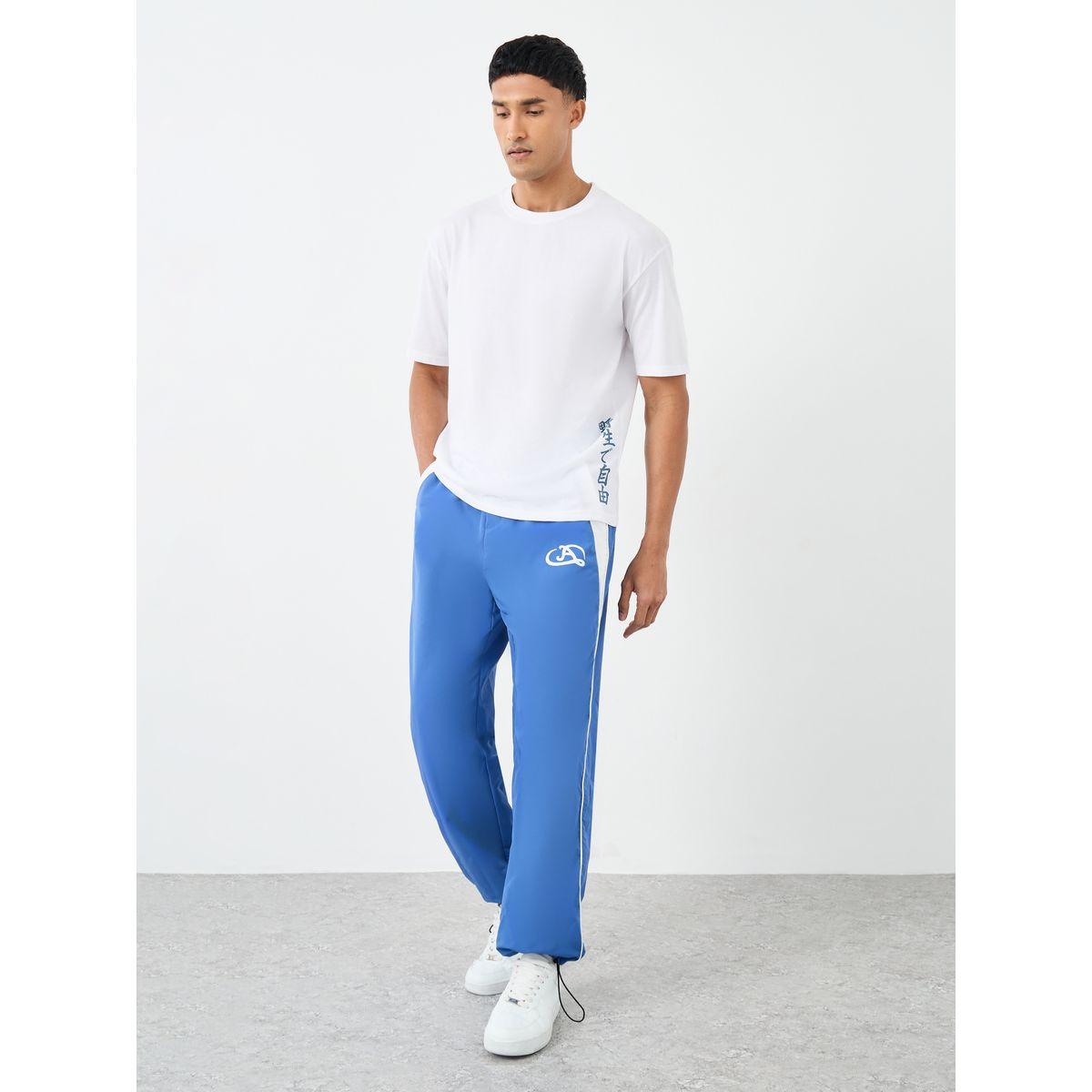 Styli Men White Graphic Print Oversized Jersey T-Shirt-men-clothing-tshirtsandpolos-tshirts-image-2