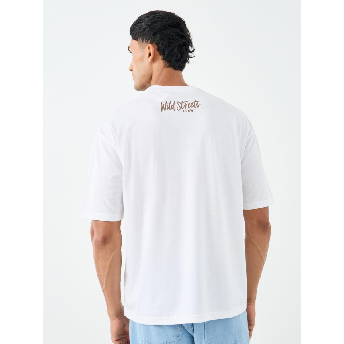 Styli Men White Oversized Graphic Print Jersey T-Shirt-men-clothing-tshirtsandpolos-tshirts-image-4