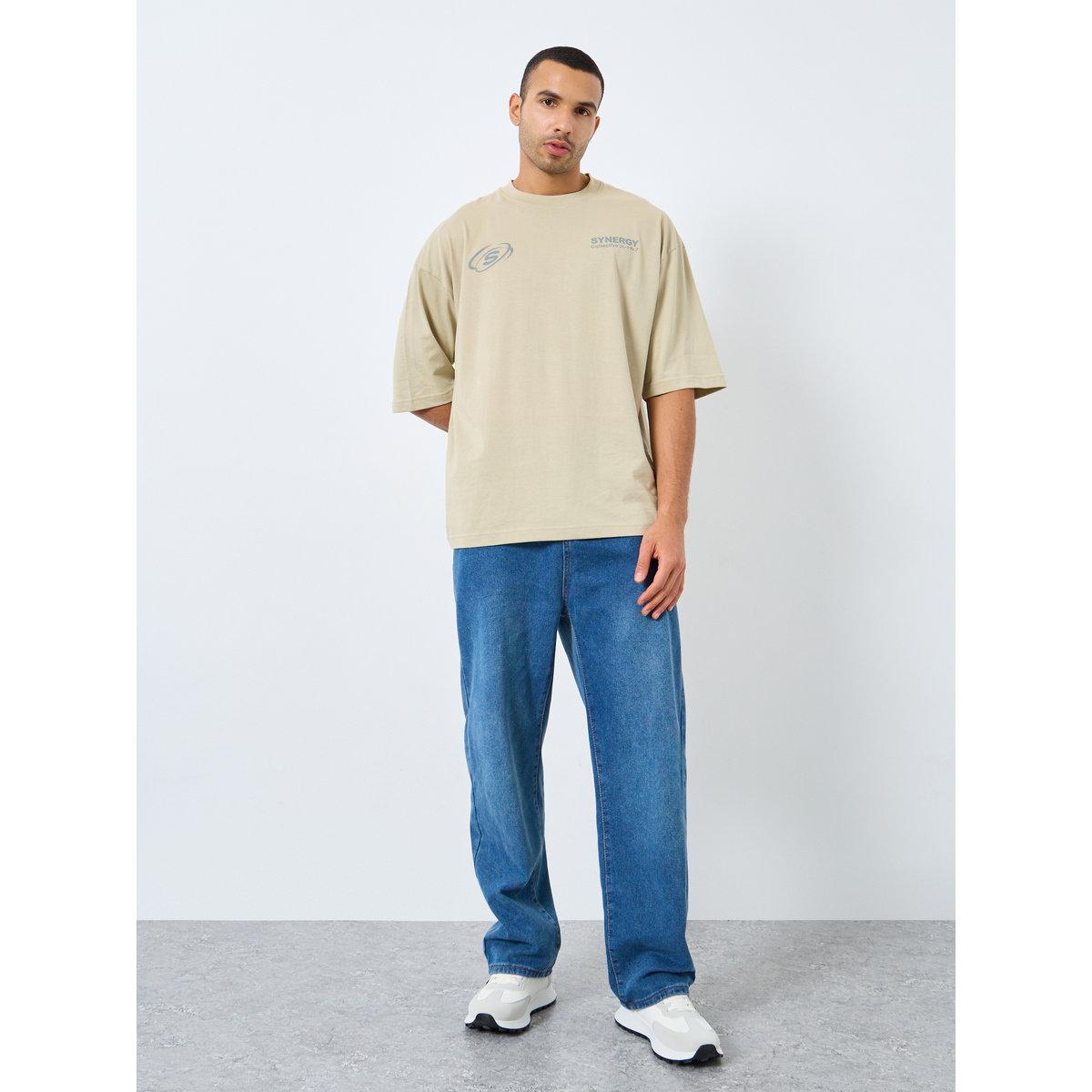 Styli Men Boxy Fit Bold Back Print Heavy Jersey T-Shirt-men-clothing-tshirtsandpolos-tshirts-image-3
