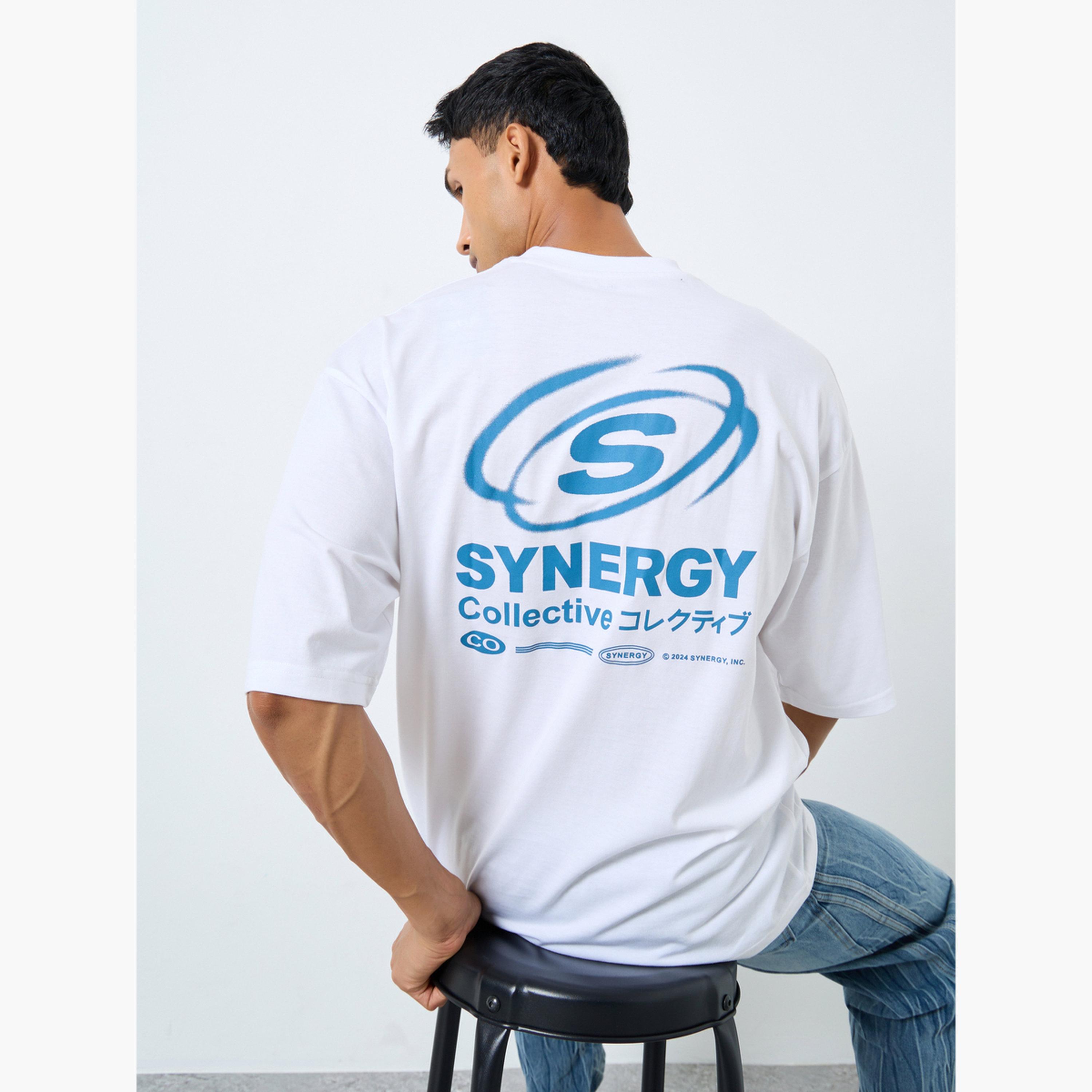 Styli Men White Graphic Print Boxy Fit T-Shirt-men-clothing-tshirtsandpolos-tshirts-image-4
