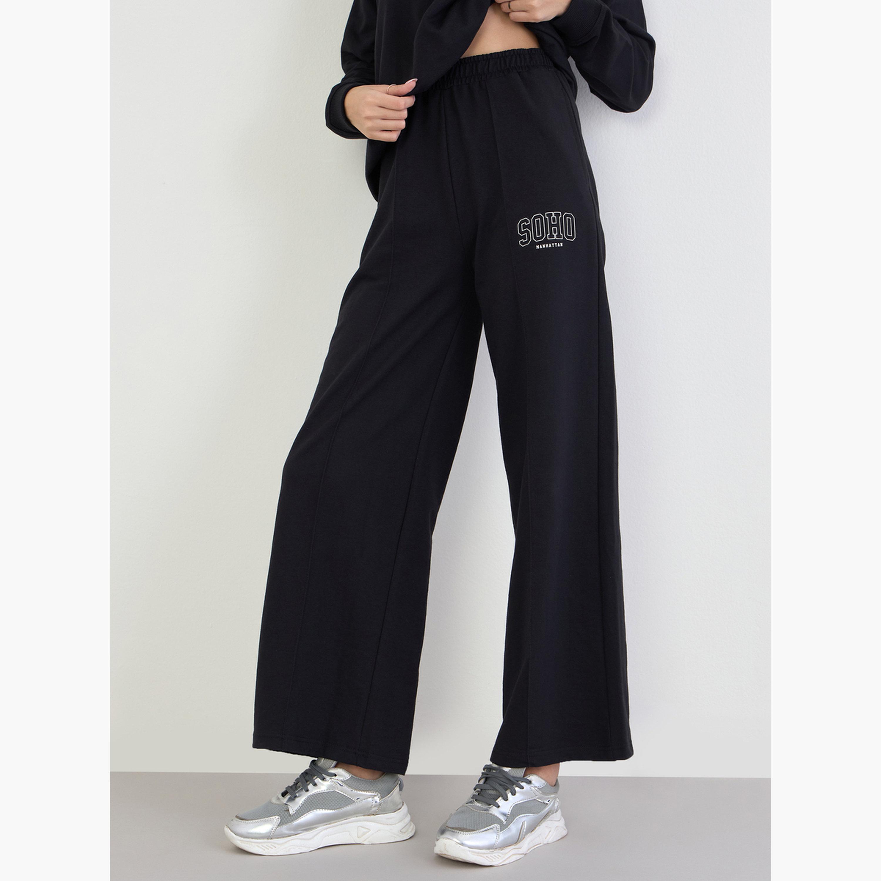 Styli Women Oversized Regular Length Sweatshirt and Joggers Co-Ords-women-clothing-coordsets-image-5