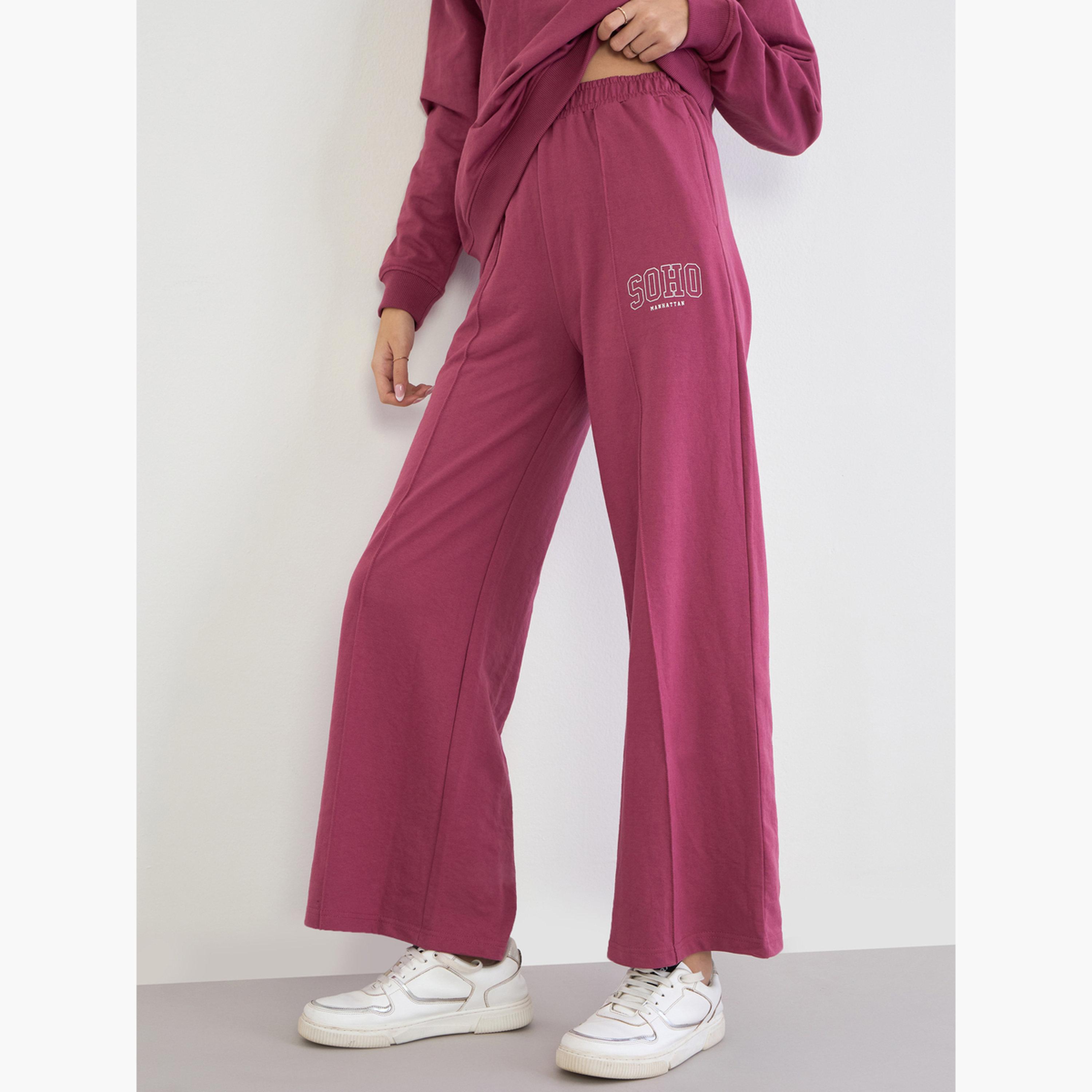 Styli Women Oversized Regular Length Sweatshirt and Joggers Co-Ords-women-clothing-coordsets-image-5