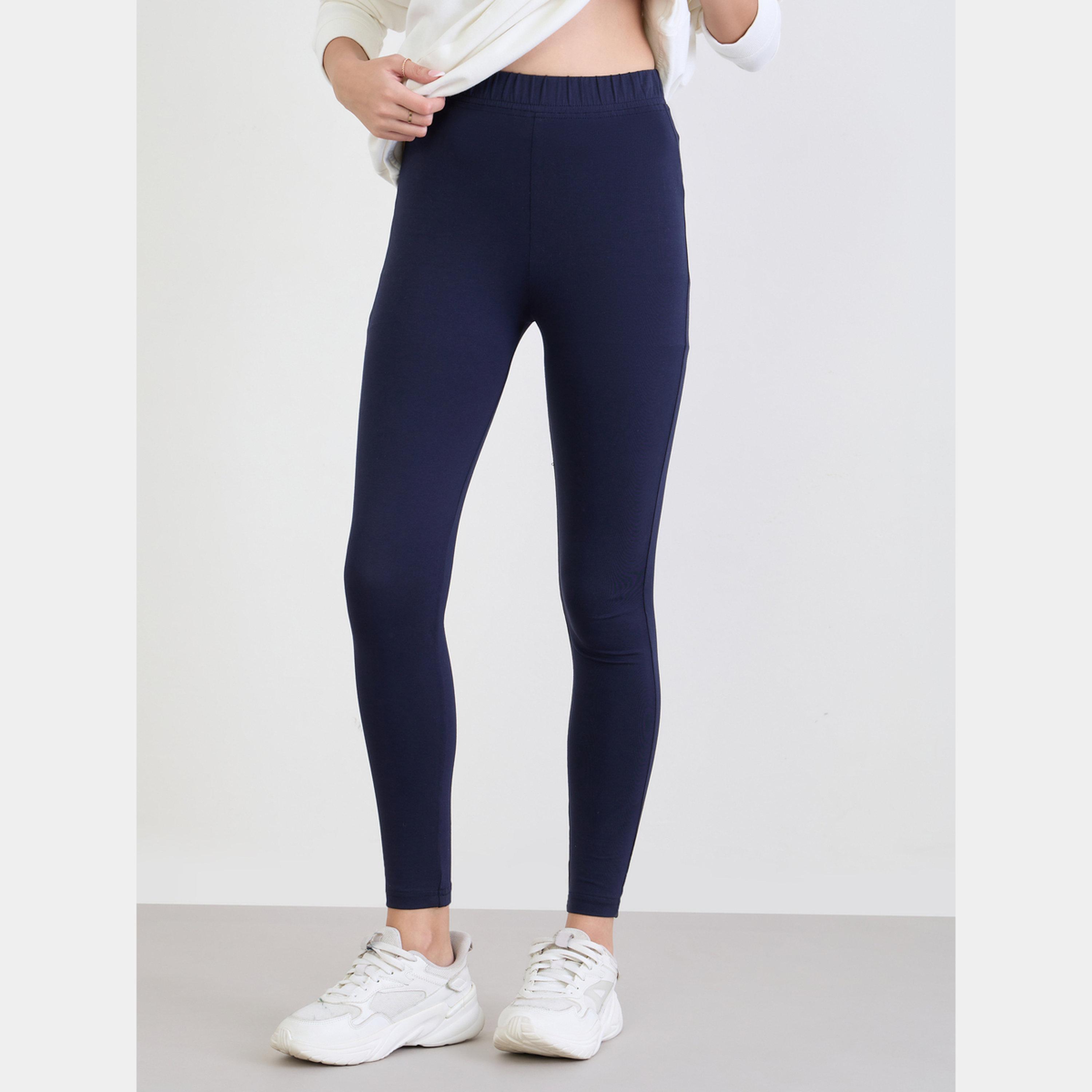 ستايلي - هودي طويل مقاس واسع مع ليقنز/ فيزون-women-clothing-coordsets-image-3