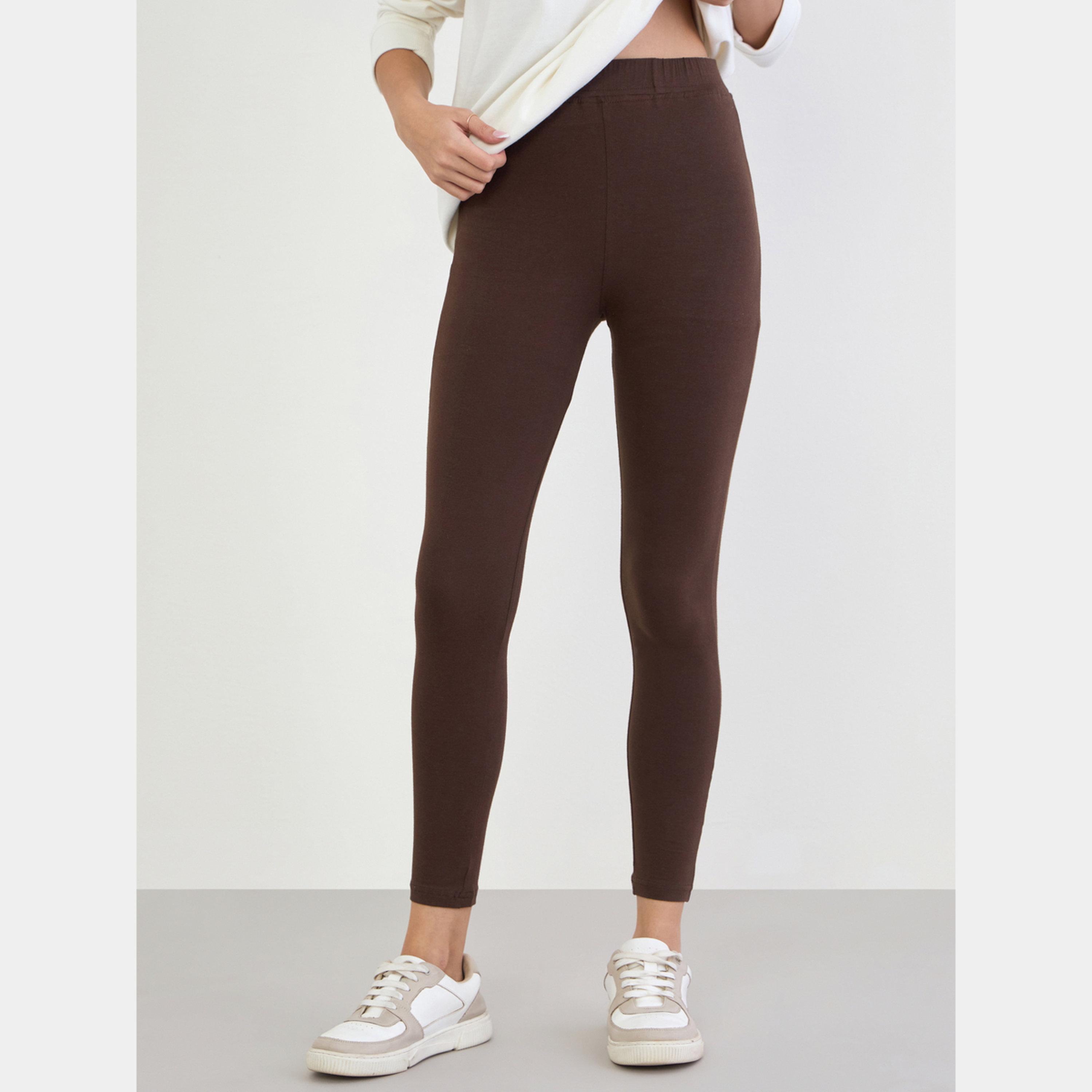 Styli Oversized Longline Sweatshirt and Leggings Co-Ords-women-clothing-coordsets-image-3
