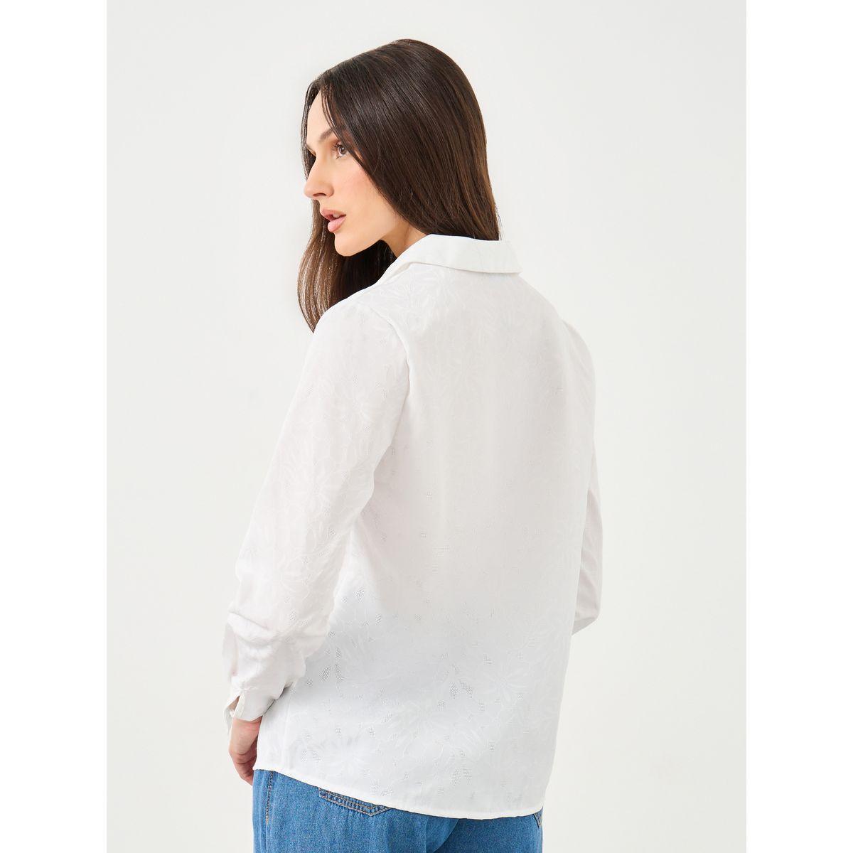 Styli Solid Buttoned Long Sleeve Shirt-women-clothing-shirtsandblouses-shirts-image-4