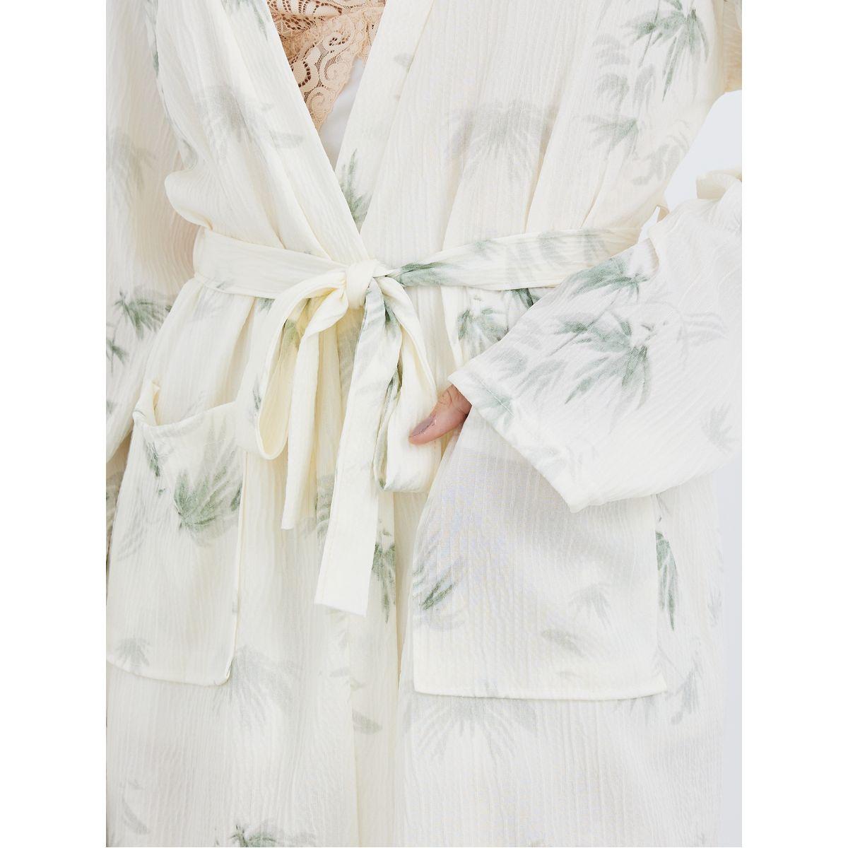 روب مُطبع بالكامل بتفاصيل ربطة جانبية-women-clothing-nightwear-robes-image-2