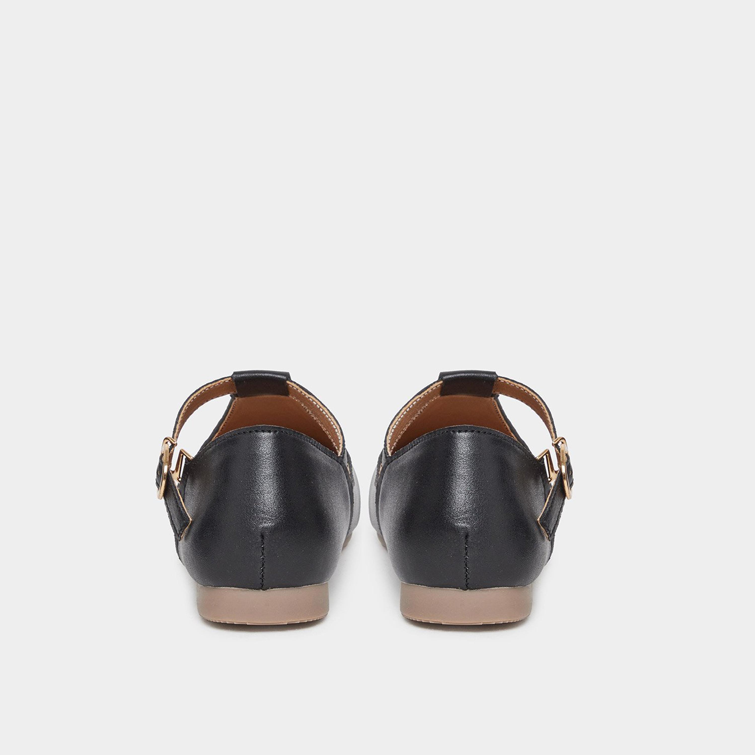ستايلي - حذاء ماري جين أسود بمقدمة مدببة-women-shoes-ballerinas-image-5