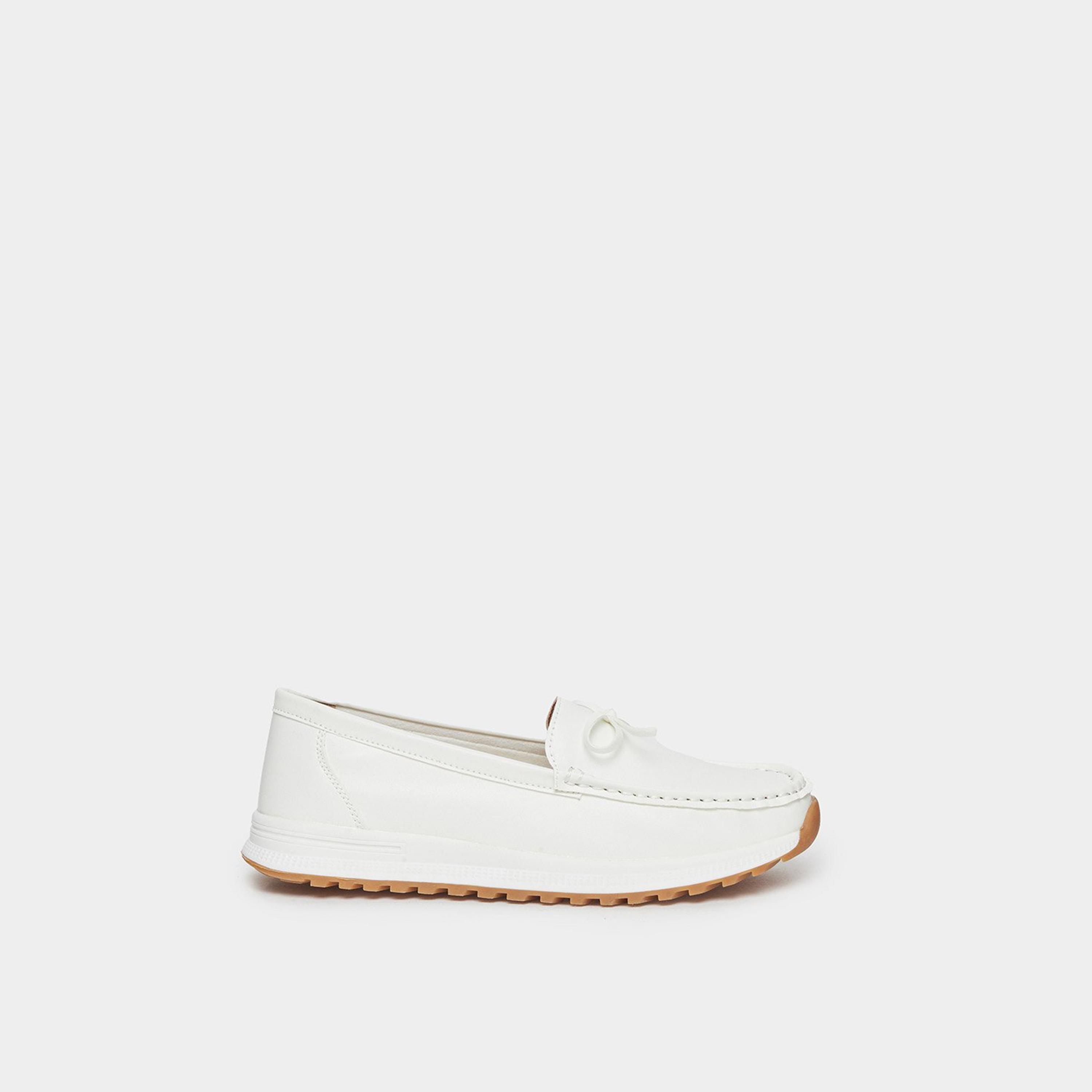 Styli Women Casual Loafers with Bow Detail-women-shoes-flats-loafers-image-2