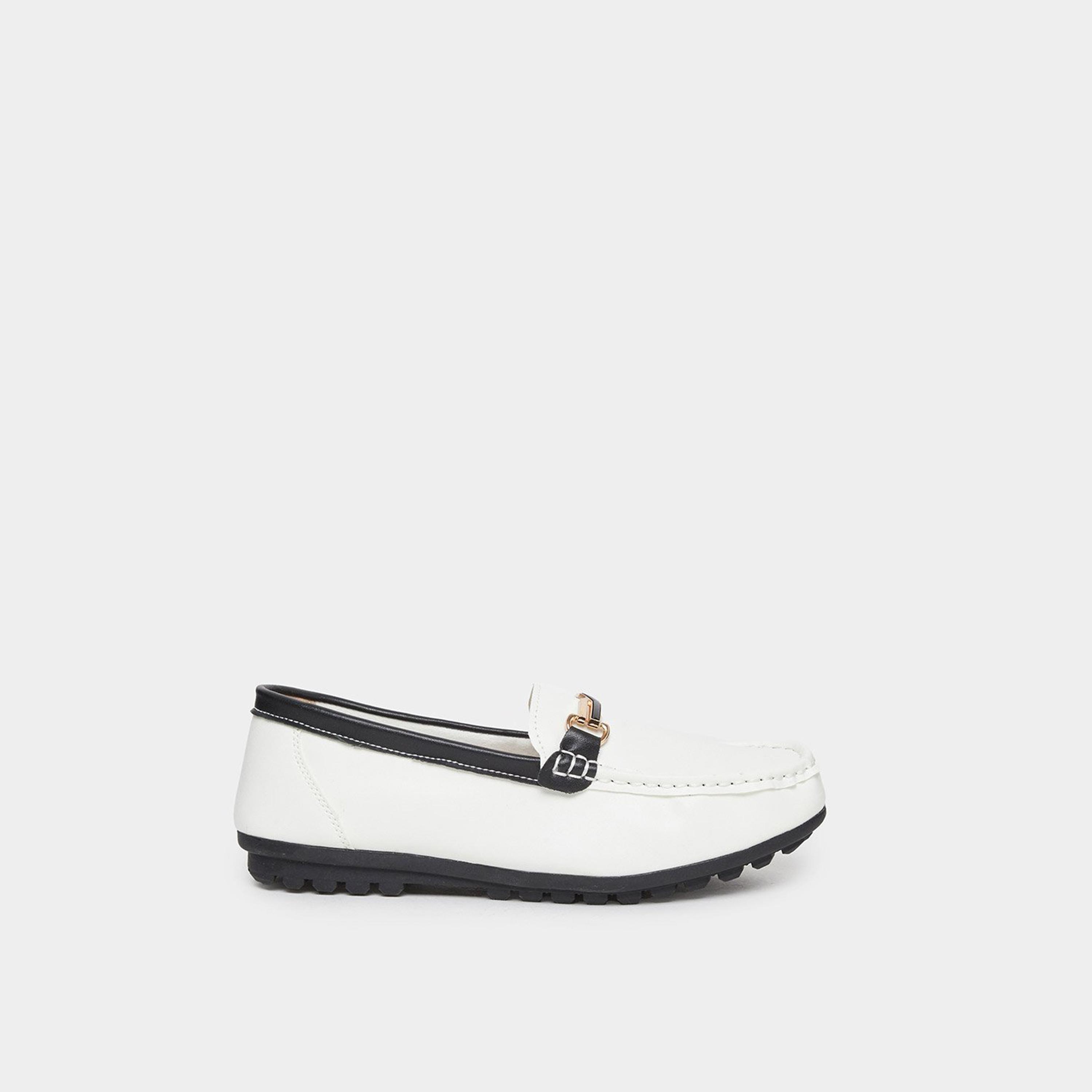 ستايلي - حذاء كاجوال بلمسة معدنية-women-shoes-flats-loafers-image-3