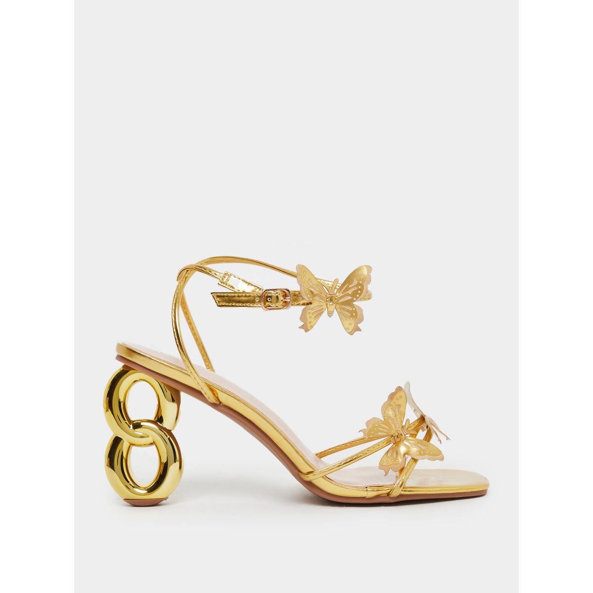 صندل مُنمق بتفاصيل فراشة مع كعب-women-shoes-sandals-heeled-image-1
