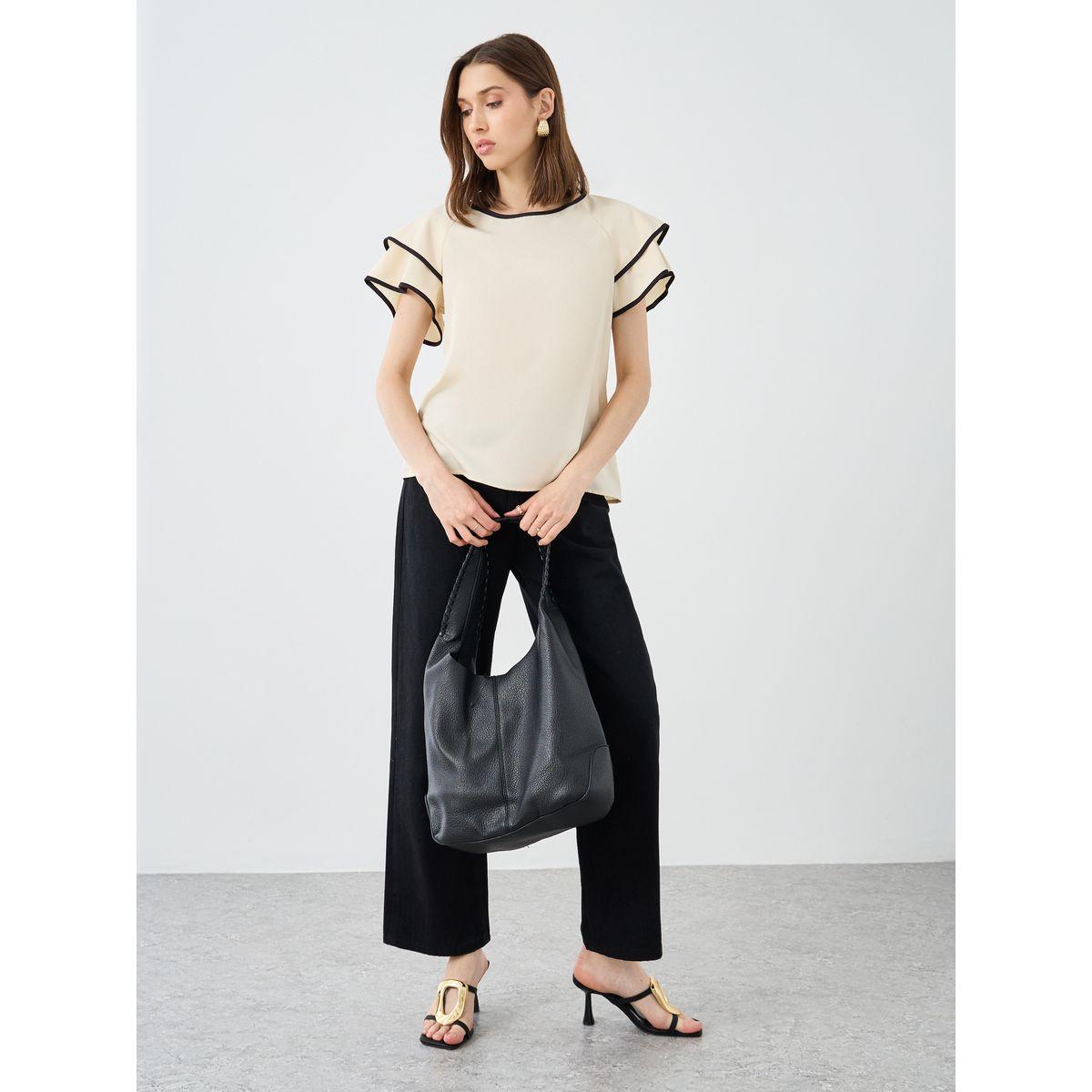 Styli Women Frill Layered Sleeve Blouse-women-clothing-shirtsandblouses-blouses-image-2