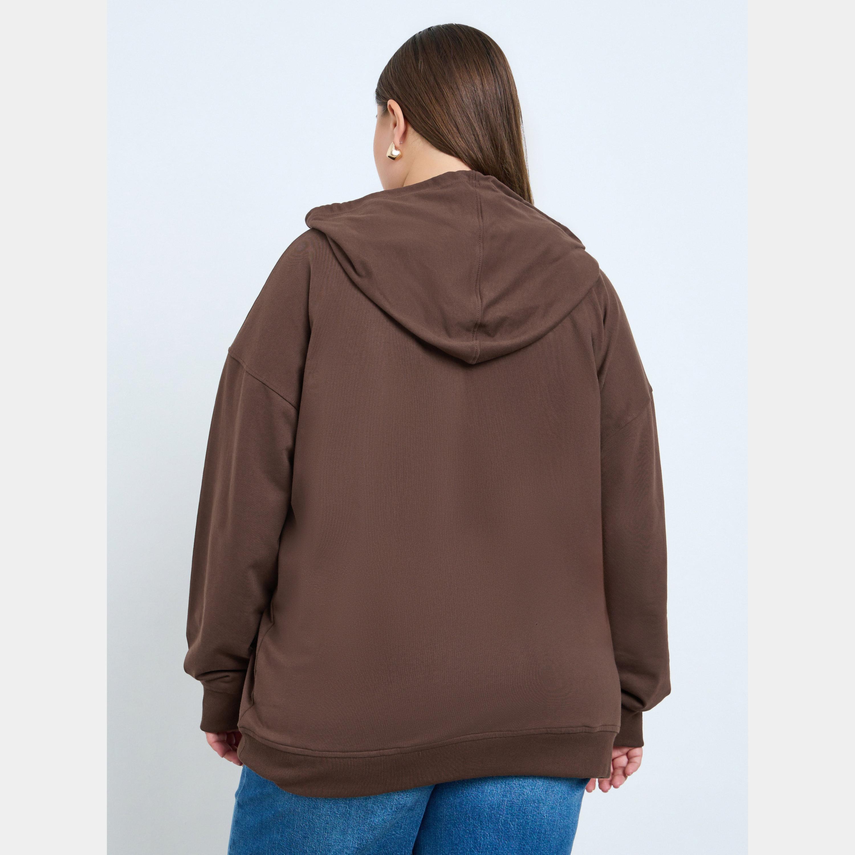 Styli Plus Size Oversized Longline Hoodie-women-winterwear-hoodiesandsweatshirts-hoodies-image-5