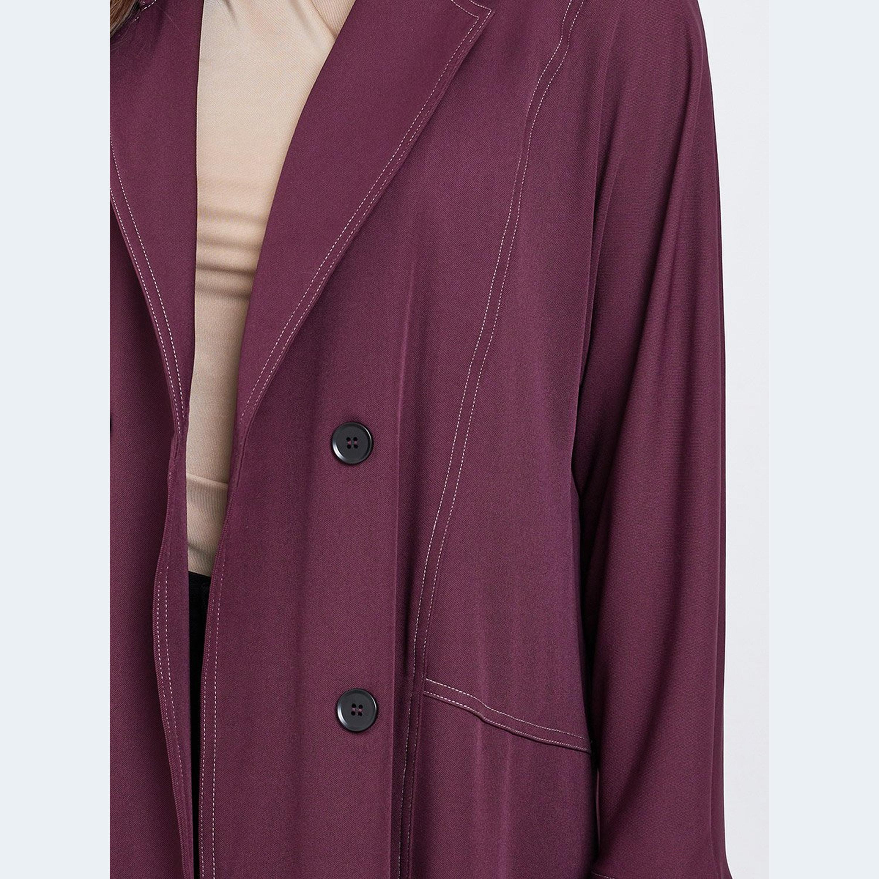 Styli Notch Label Double Breasted Abaya-women-arabicclothing-abayas-image-4