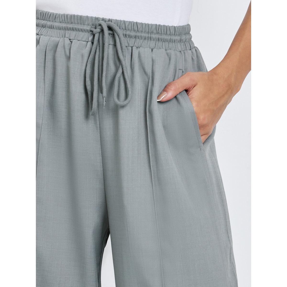 بنطال بأرجل واسعة وتفاصيل محزوزة-women-clothing-bottoms-trousers-image-3