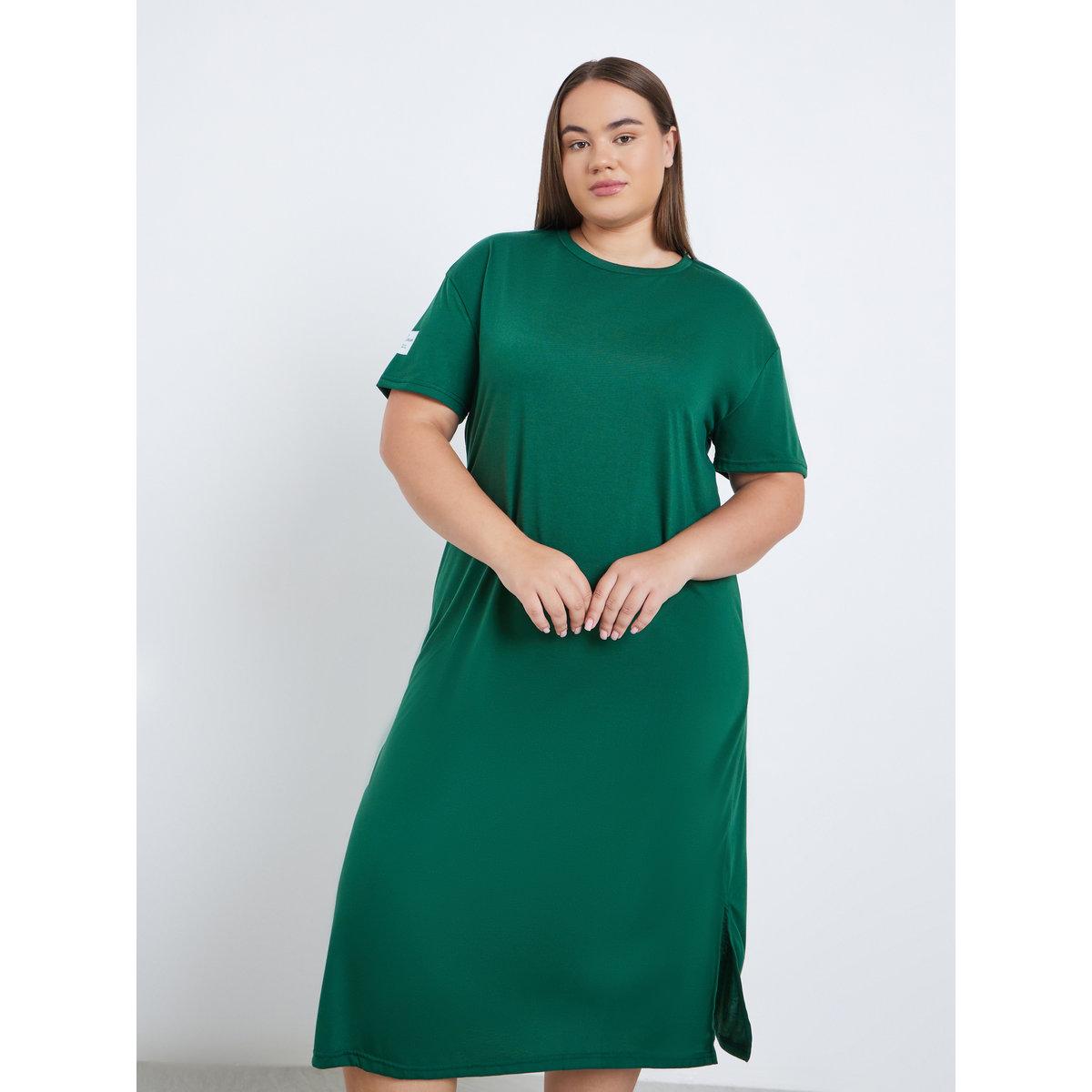 قميص نوم بمقاس كبير وطبعة جرافيك-women-clothing-nightwear-pyjamas-tops-image-2