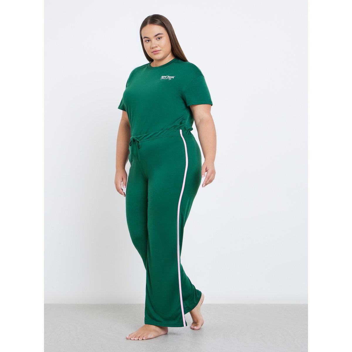 طقم من بنطال بيجاما وتيشيرت بمقاس كبير-women-clothing-plussize-nightwear-nightwearsets-image-4