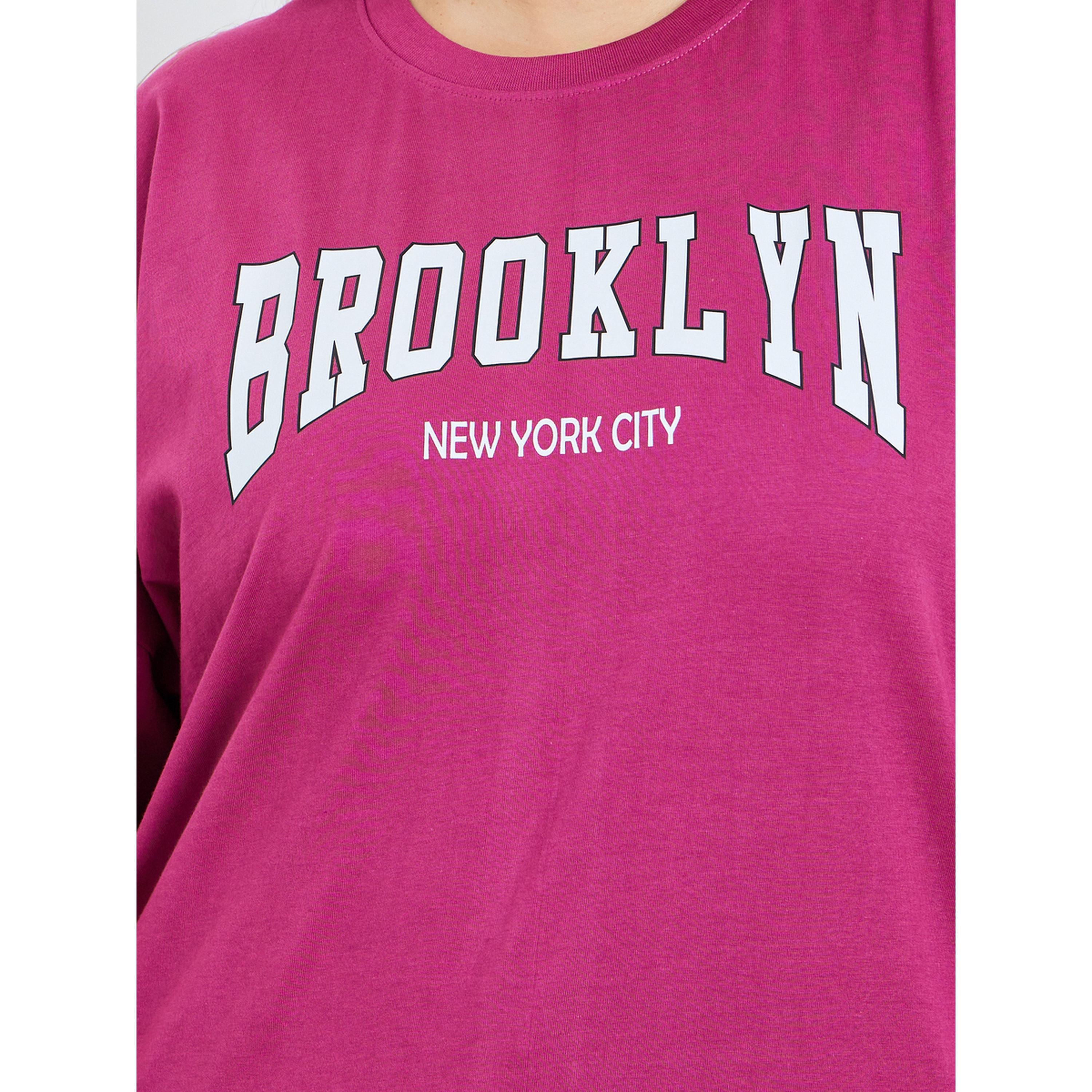 Styli Women Plus Size Purple Graphic T-Shirt-women-clothing-tshirts-image-3