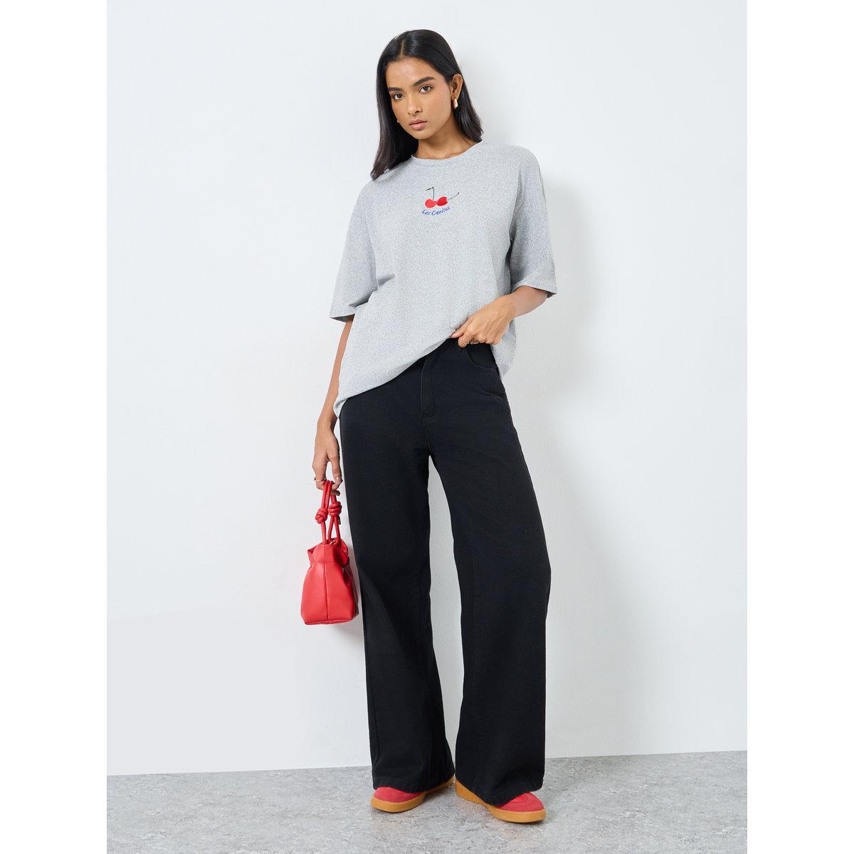 Styli Embroidered Short Sleeve Oversized T-Shirt-women-clothing-tshirts-image-2
