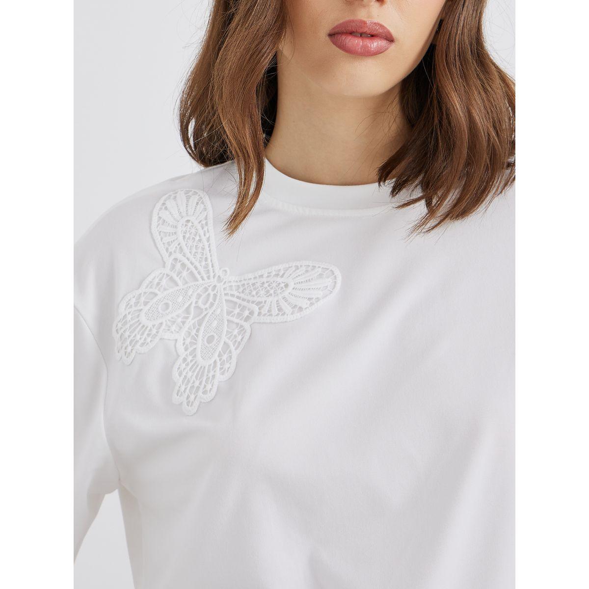 Styli Lace Detail Short Sleeve Oversized T-Shirt-women-clothing-tshirts-image-4