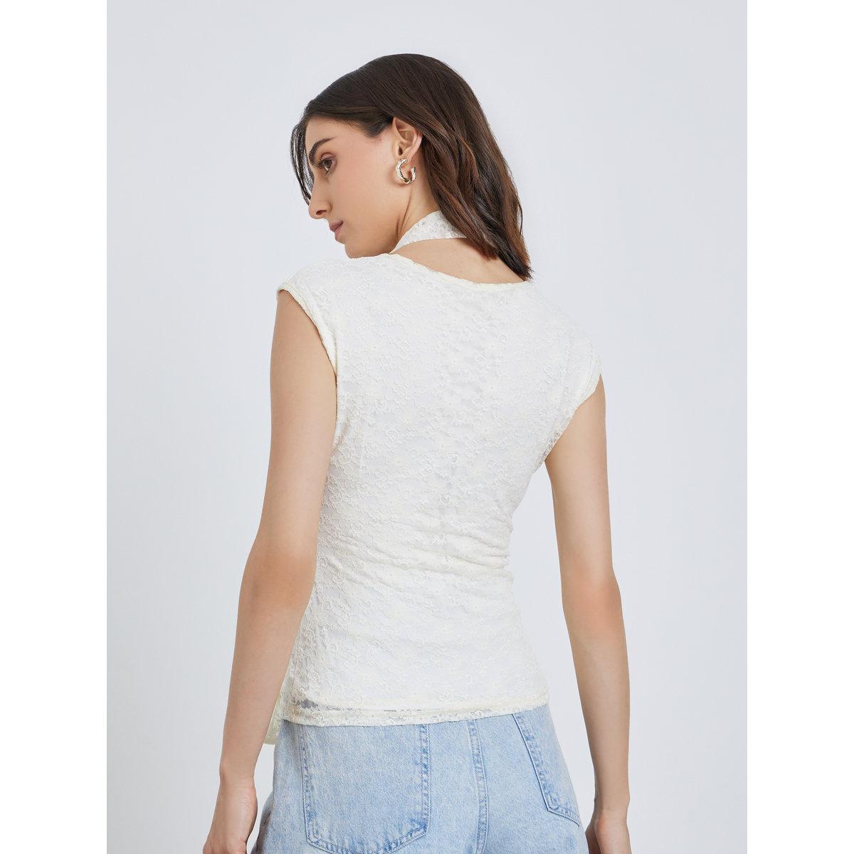 Styli Embellished Lace Square Neck Top-women-clothing-shirtsandblouses-blouses-image-4