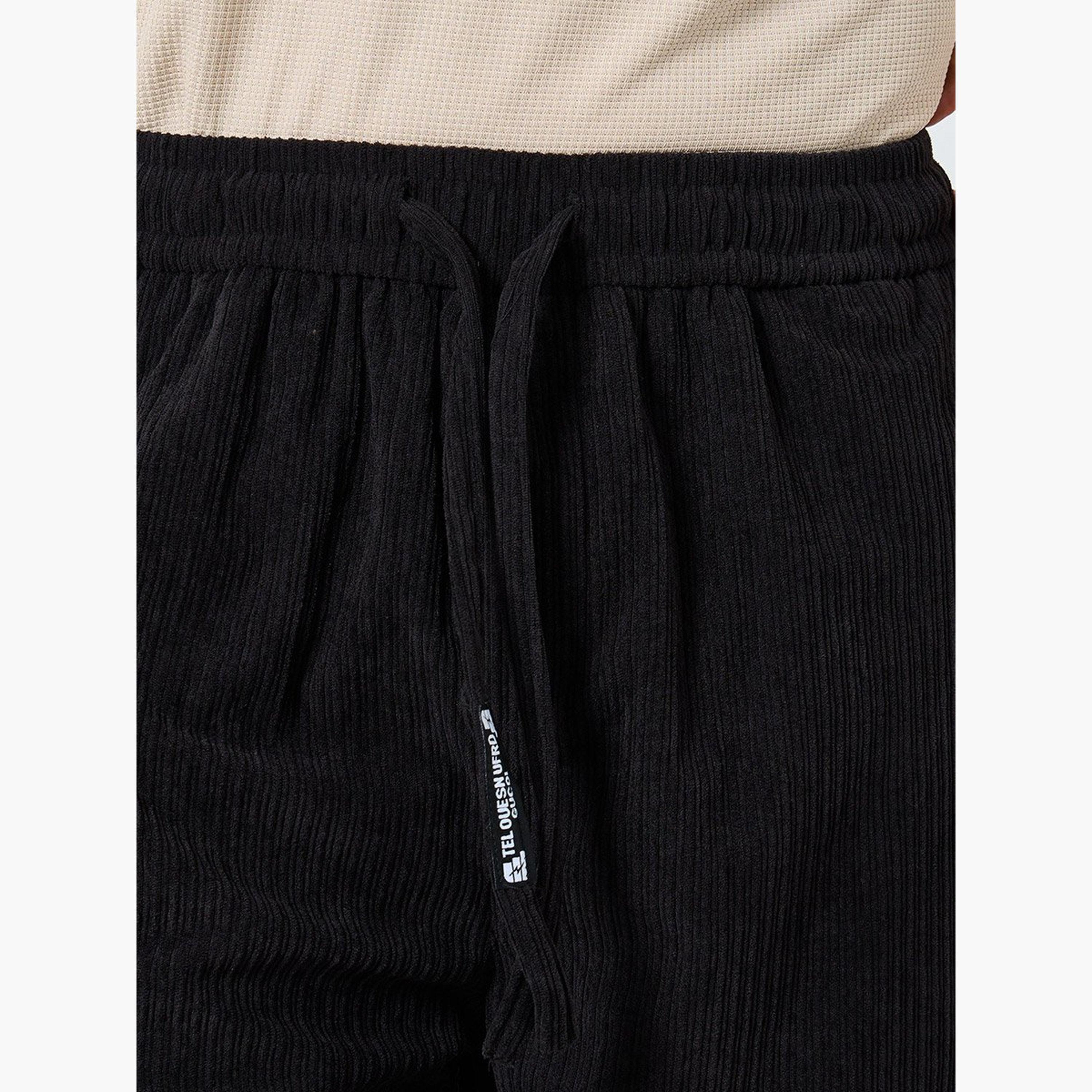 Styli Men Straight Fit Corduroy Pants-men-clothing-bottoms-joggers-image-3