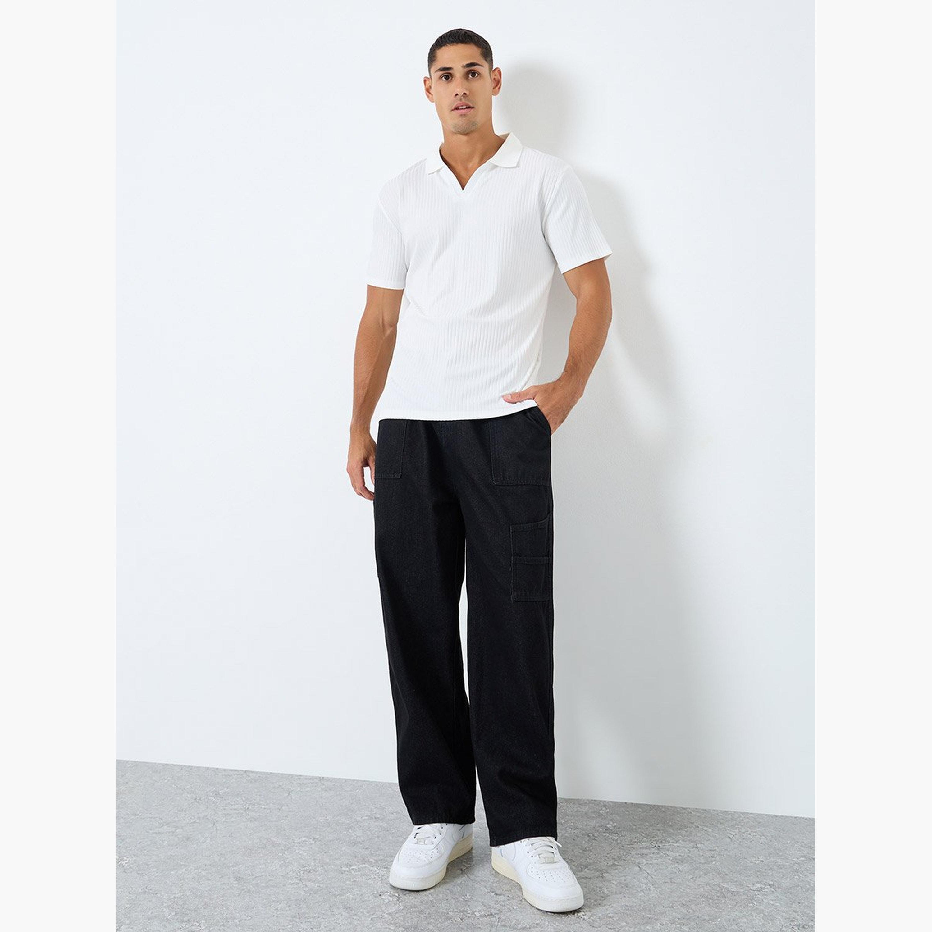 Styli Men Baggy Fit Cargo Jeans-men-clothing-bottoms-jeans-image-2