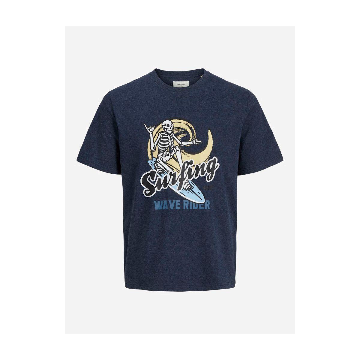 تيشيرت بطبعة جرافيك وأكمام قصيرة-men-clothing-tshirtsandpolos-tshirts-image-1