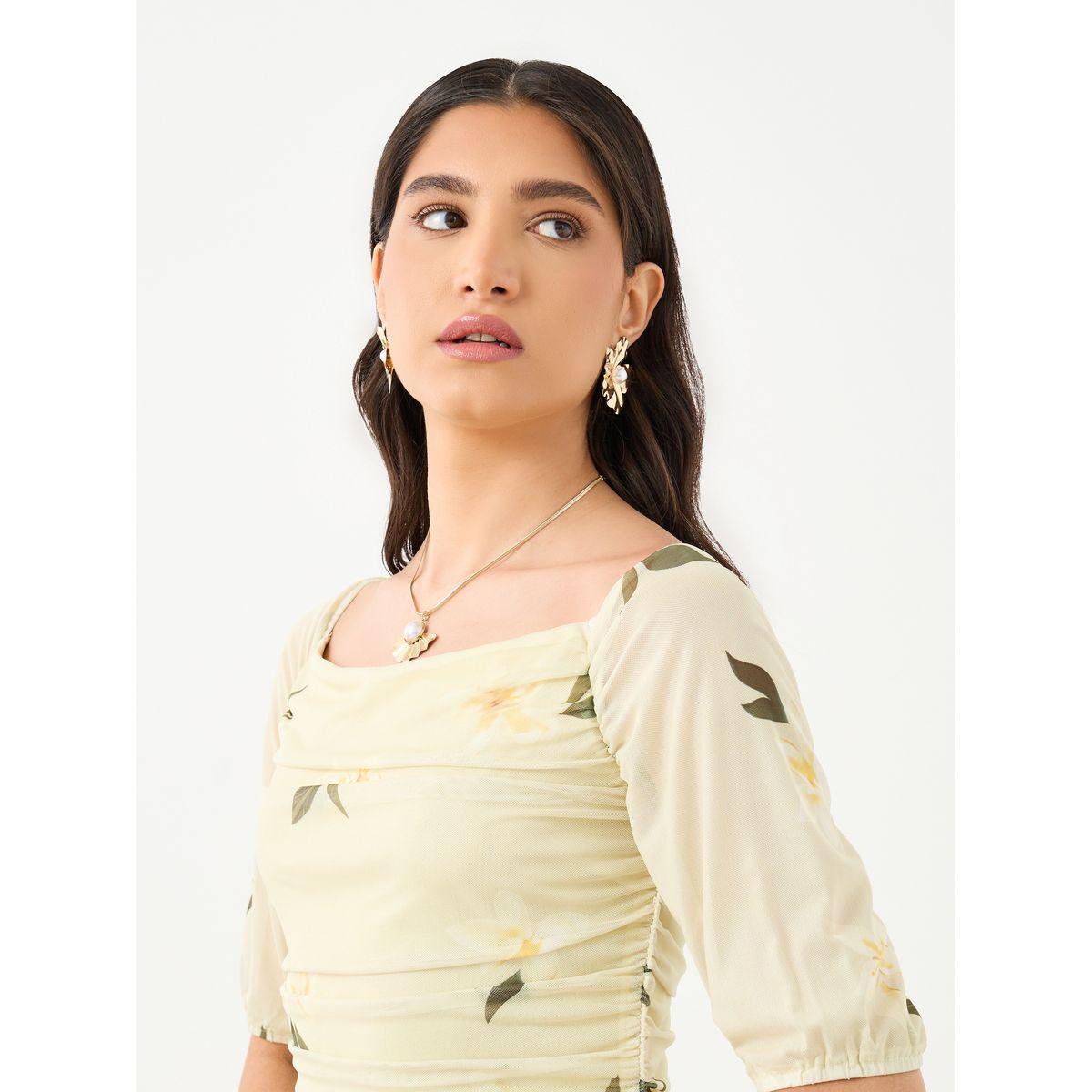 فستان طويل بطبعة زهور مع أكمام قصيرة-women-clothing-dresses-image-4