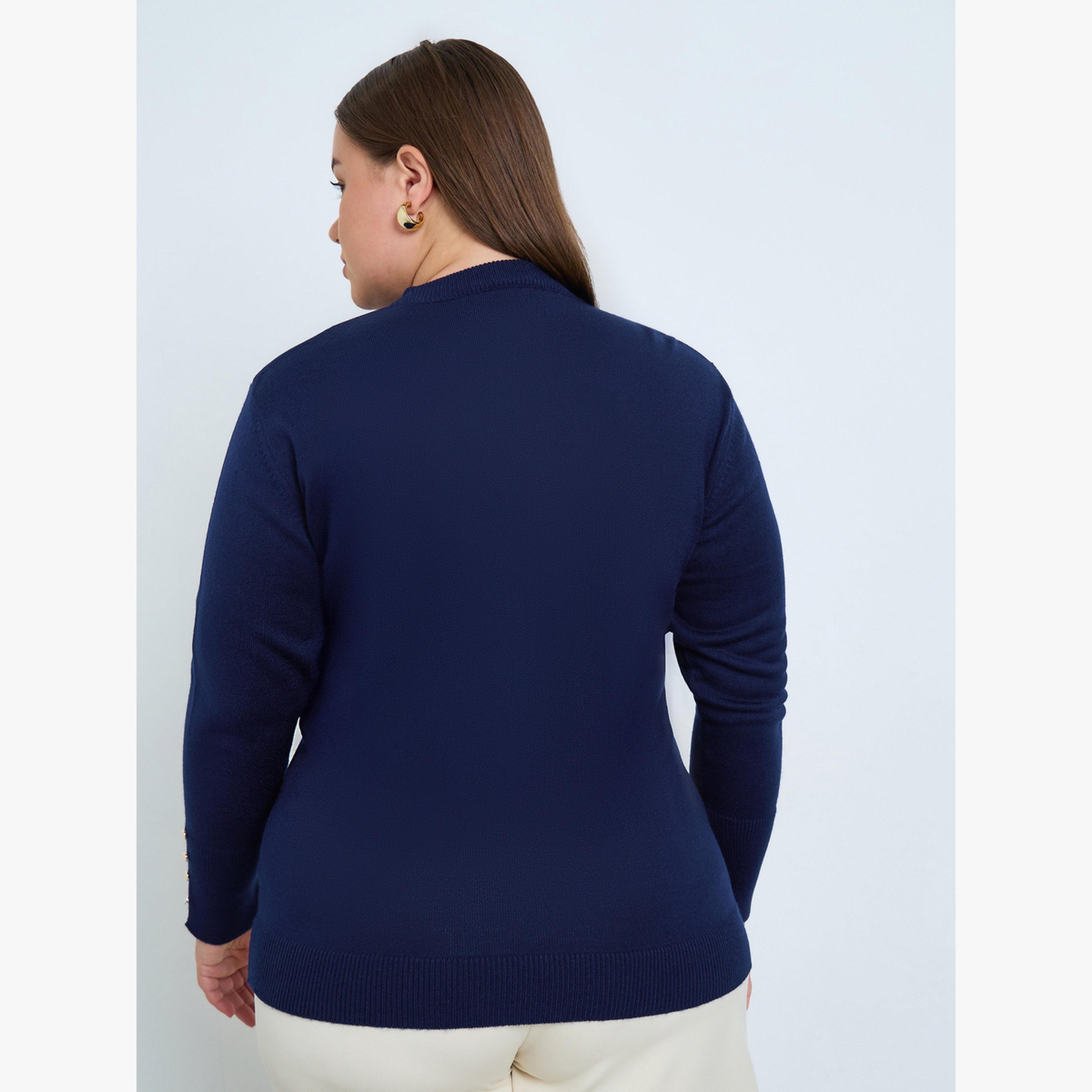 سويتر محبوك قصة ضيقة-women-clothing-cardigansandjumpers-jumpers-image-4