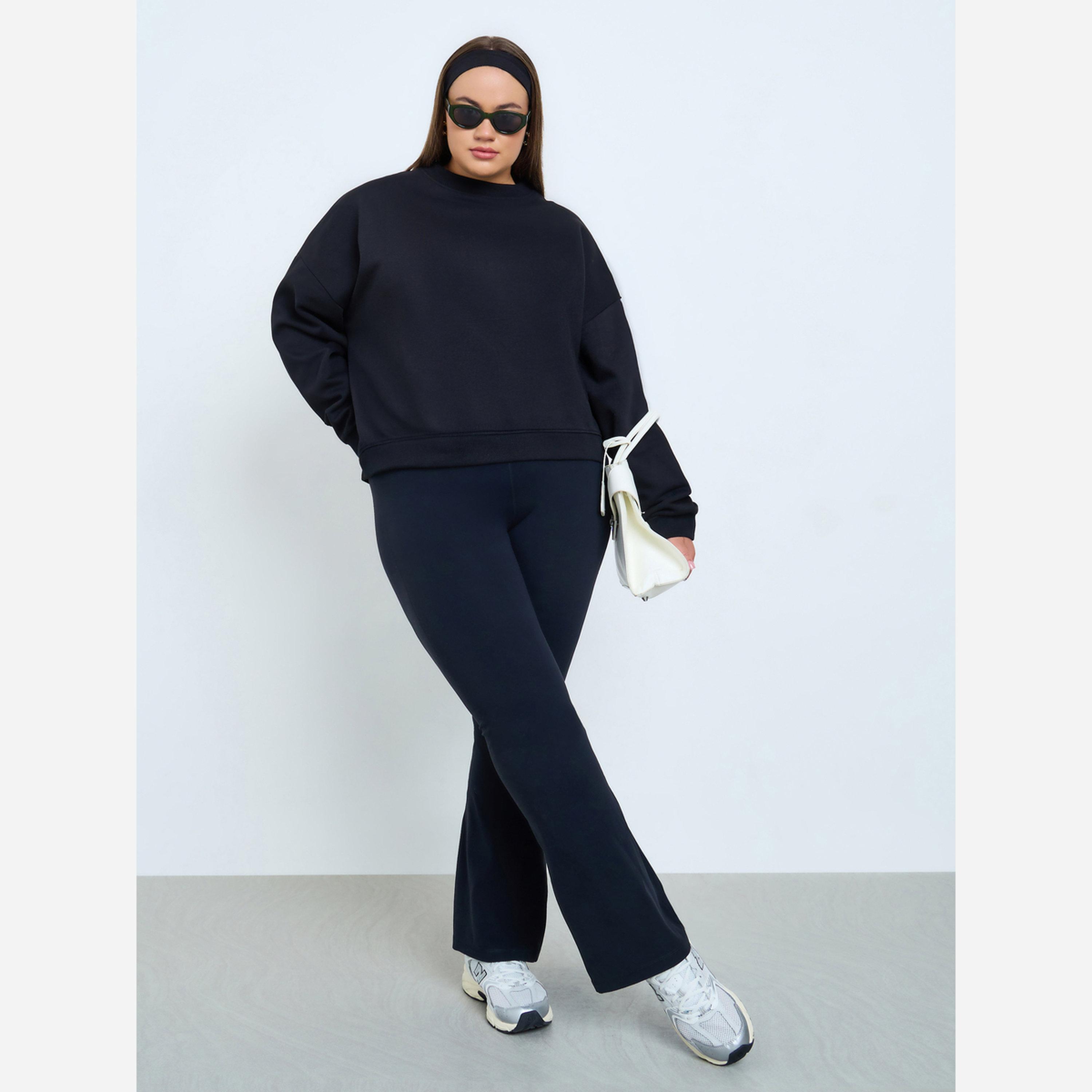 Styli Plus Size Regular Fit Cotton Blend Sweatshirt-women-winterwear-hoodiesandsweatshirts-sweatshirts-image-2