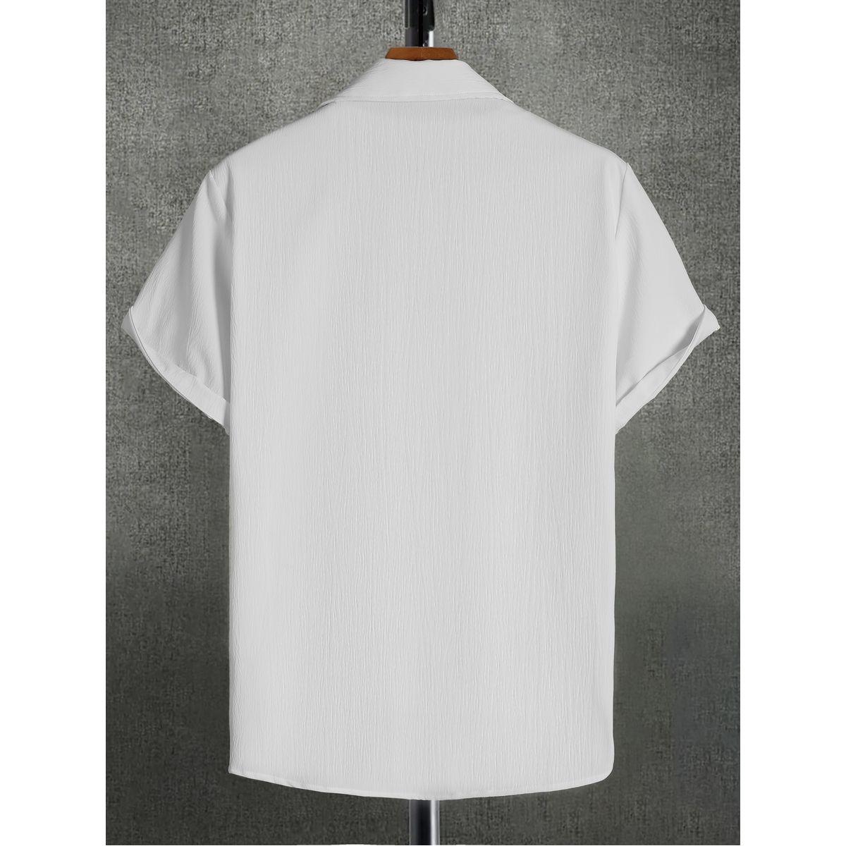Styli Textured Regular Fit Shirt with Flap Pocket-men-clothing-shirts-image-2