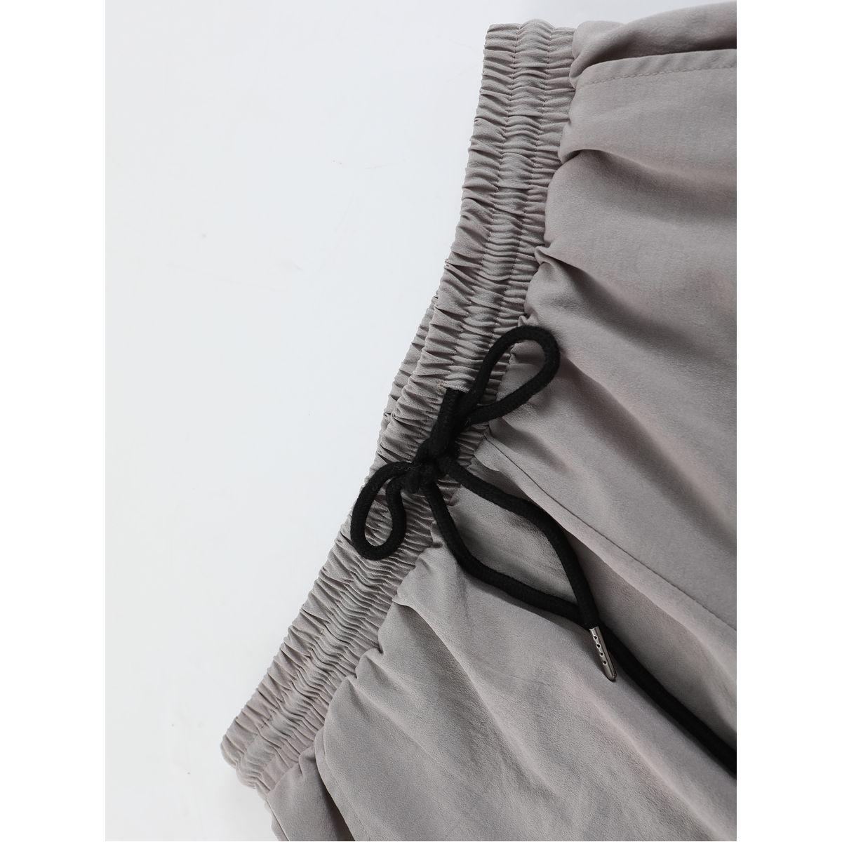 Styli Solid Pocket Detail Shirt and Shorts Co-Ords-men-clothing-coordsets-image-5