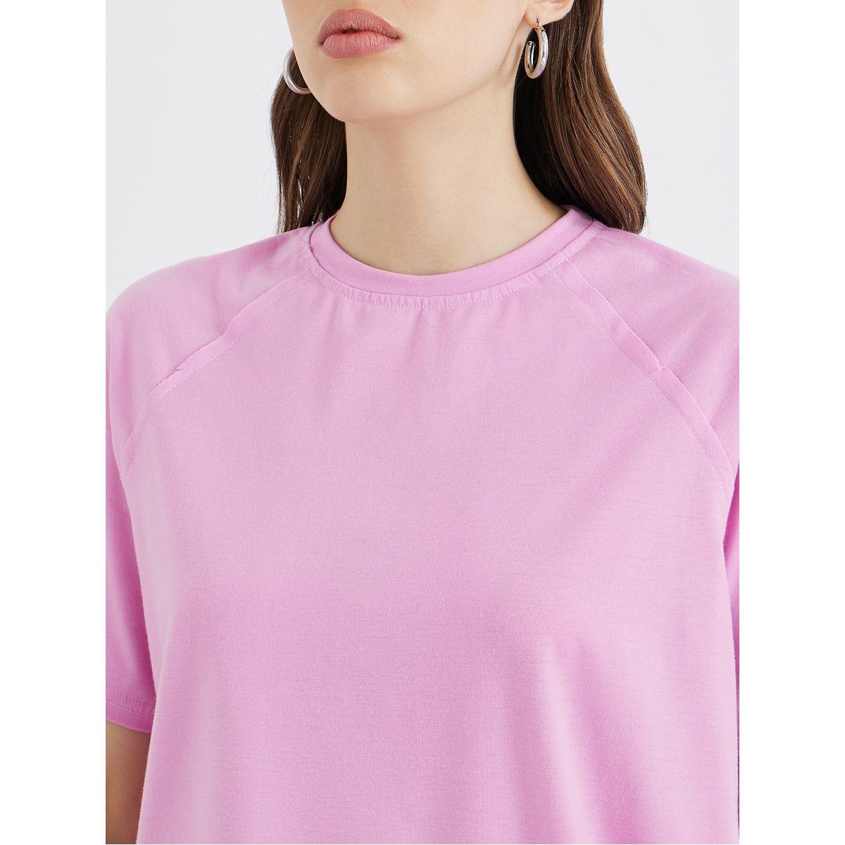 Styli Solid Raglan Short Sleeve Oversized T-Shirt-women-clothing-tshirts-image-4