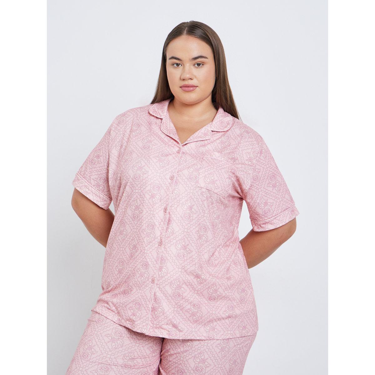 طقم من بنطال بيجاما وبلوزة بمقاس كبير-women-clothing-plussize-nightwear-nightwearsets-image-3