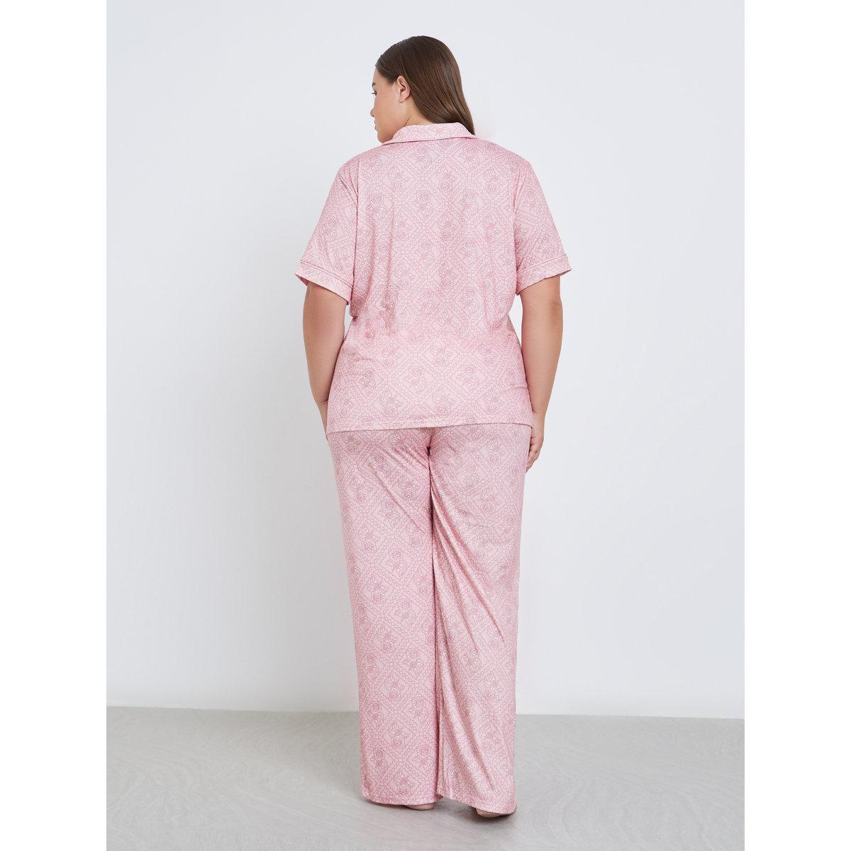 طقم من بنطال بيجاما وبلوزة بمقاس كبير-women-clothing-plussize-nightwear-nightwearsets-image-5